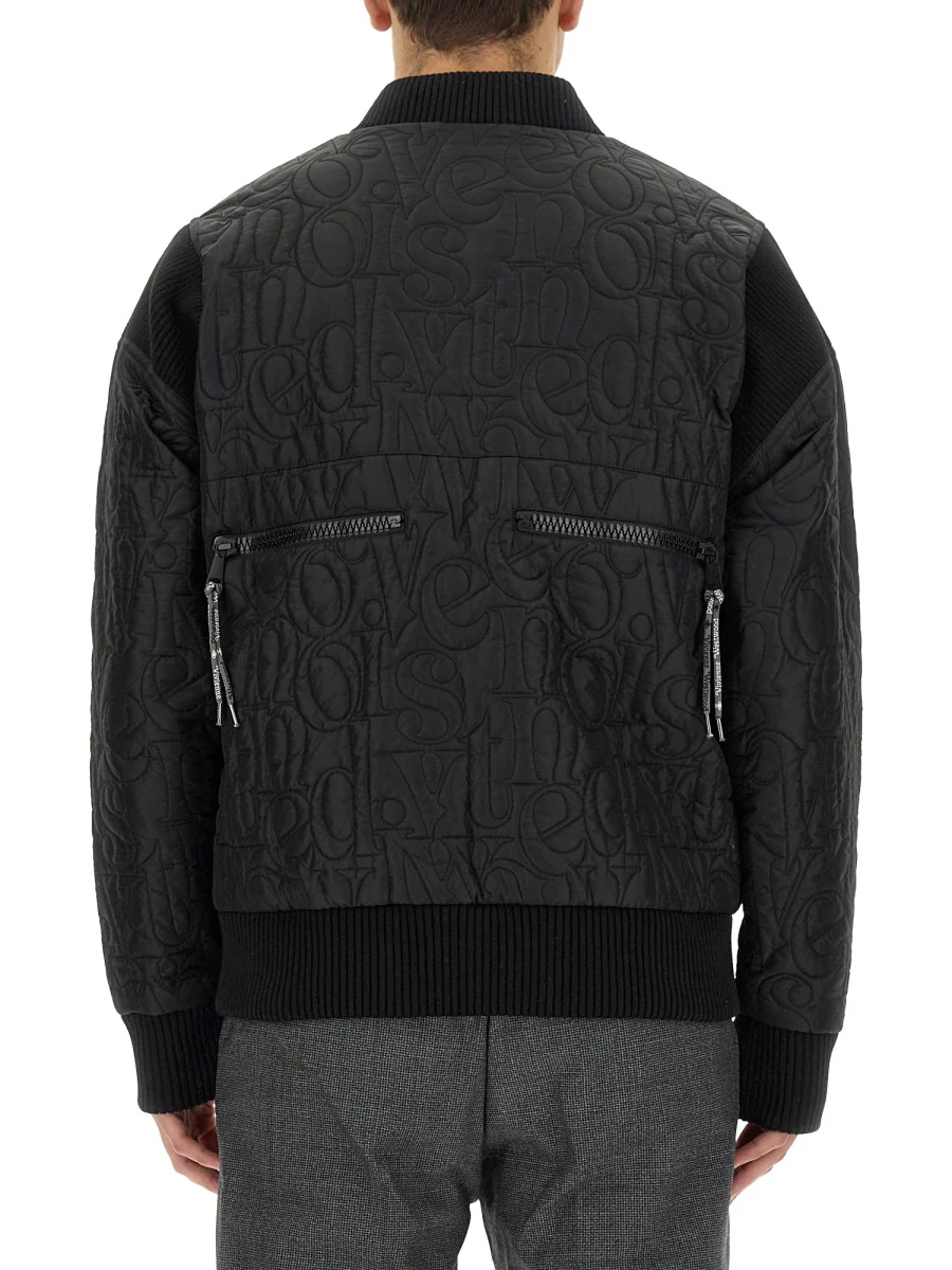 VIVIENNE WESTWOOD Nylon Bomber Casual Jacket - Image 3
