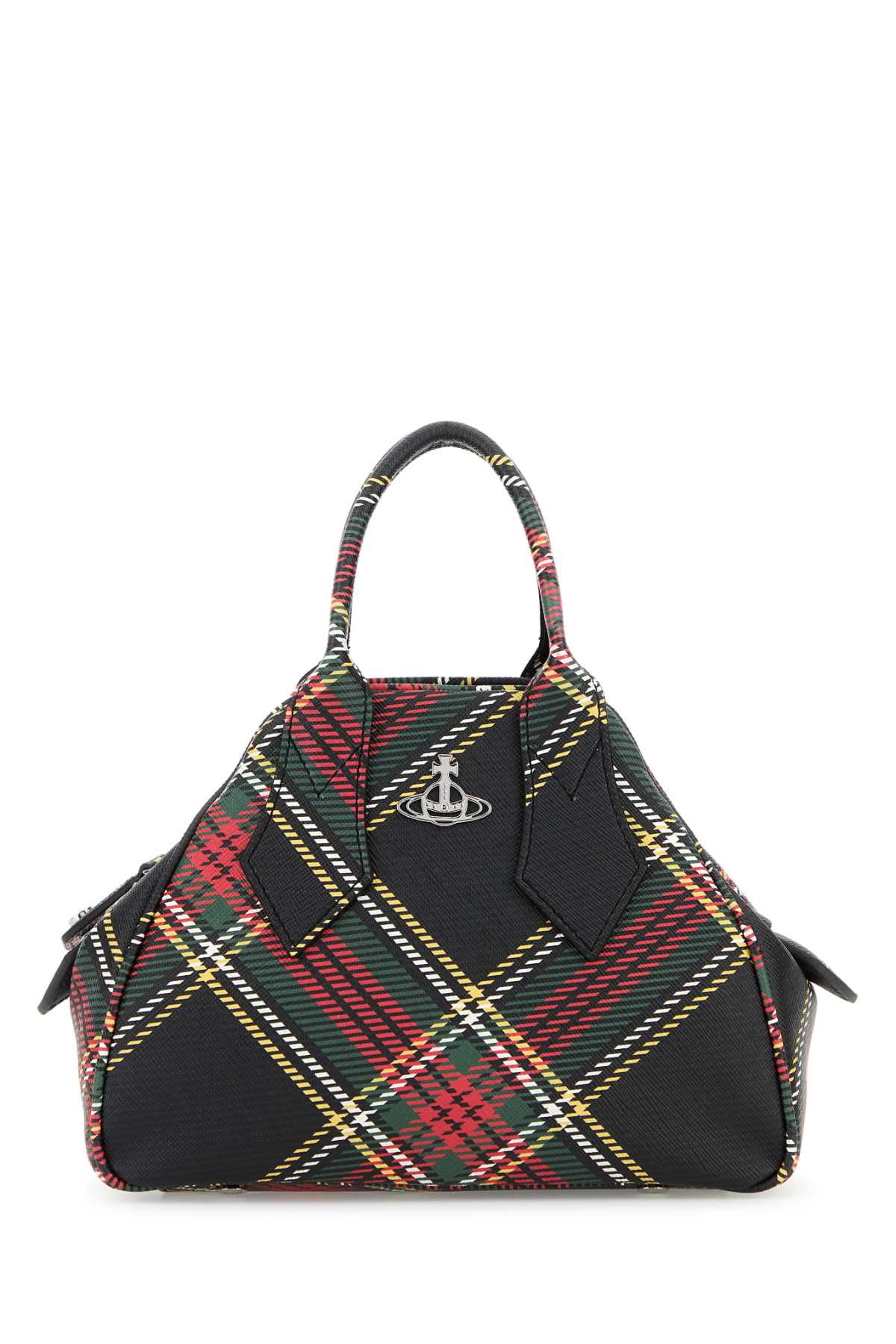 VIVIENNE WESTWOOD Printed Synthetic Leather Mini Yasmine Handbag