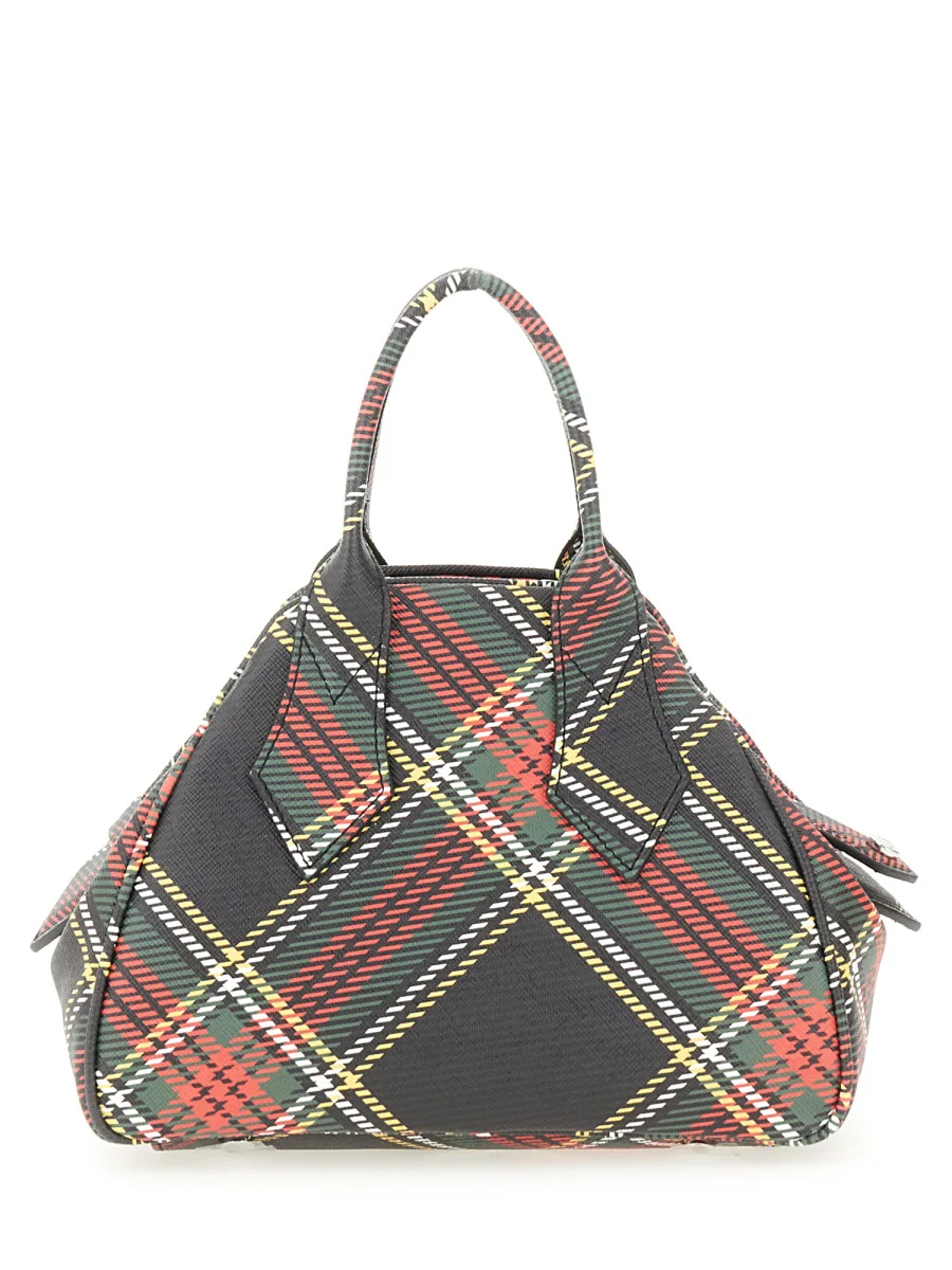 VIVIENNE WESTWOOD Printed Synthetic Leather Mini Yasmine Handbag - Image 6