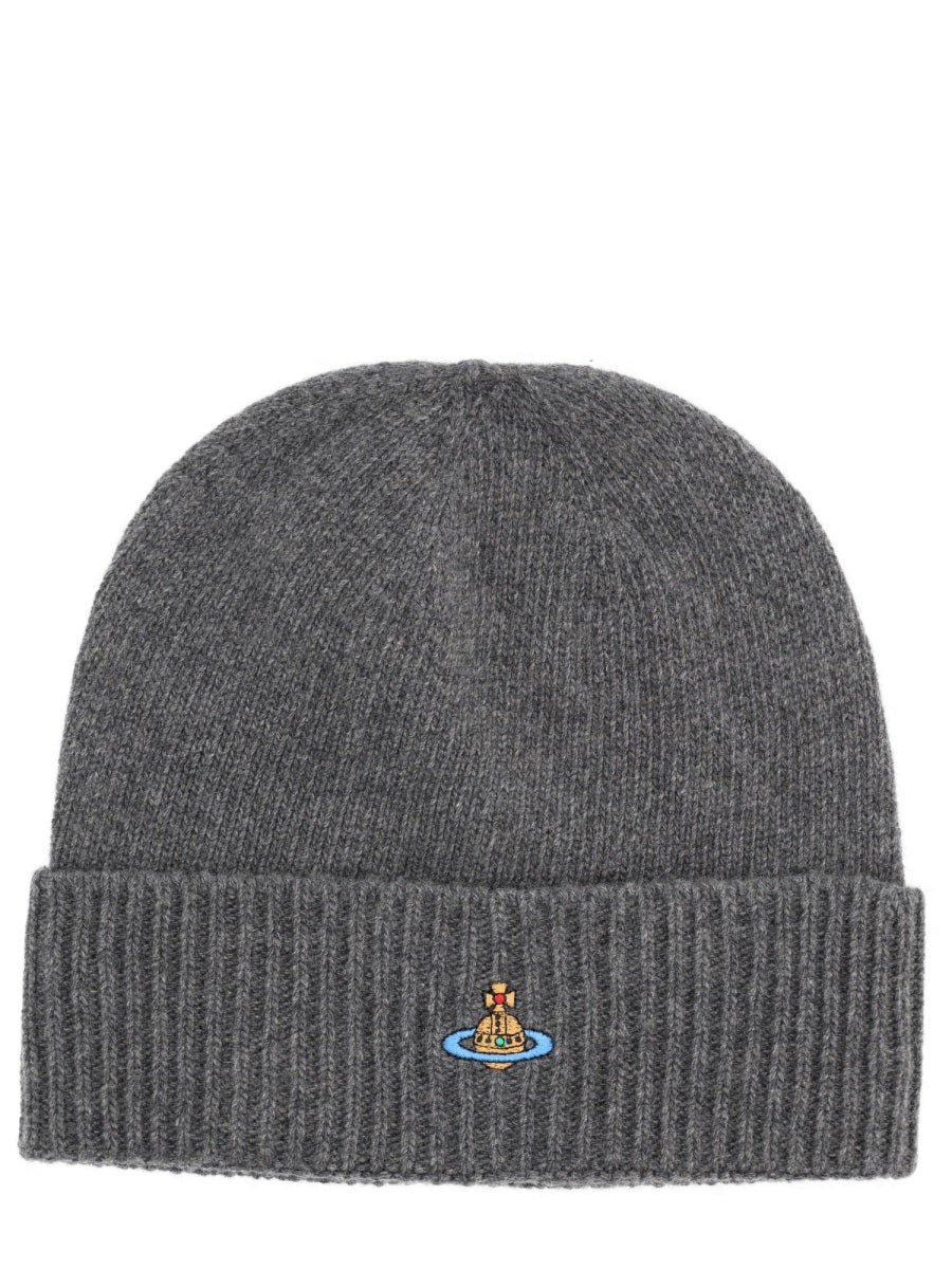 VIVIENNE WESTWOOD Ribbed Beanie - Image 3