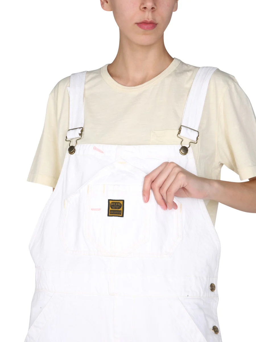 Washington Dee Cee Mini Denim Overalls with Adjustable Straps - Image 4