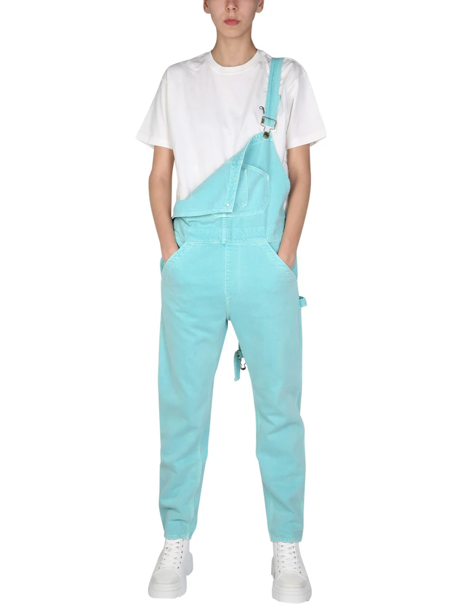 Washington Dee Cee Women's Denim Overalls with Adjustable Shoulder Straps - Image 2