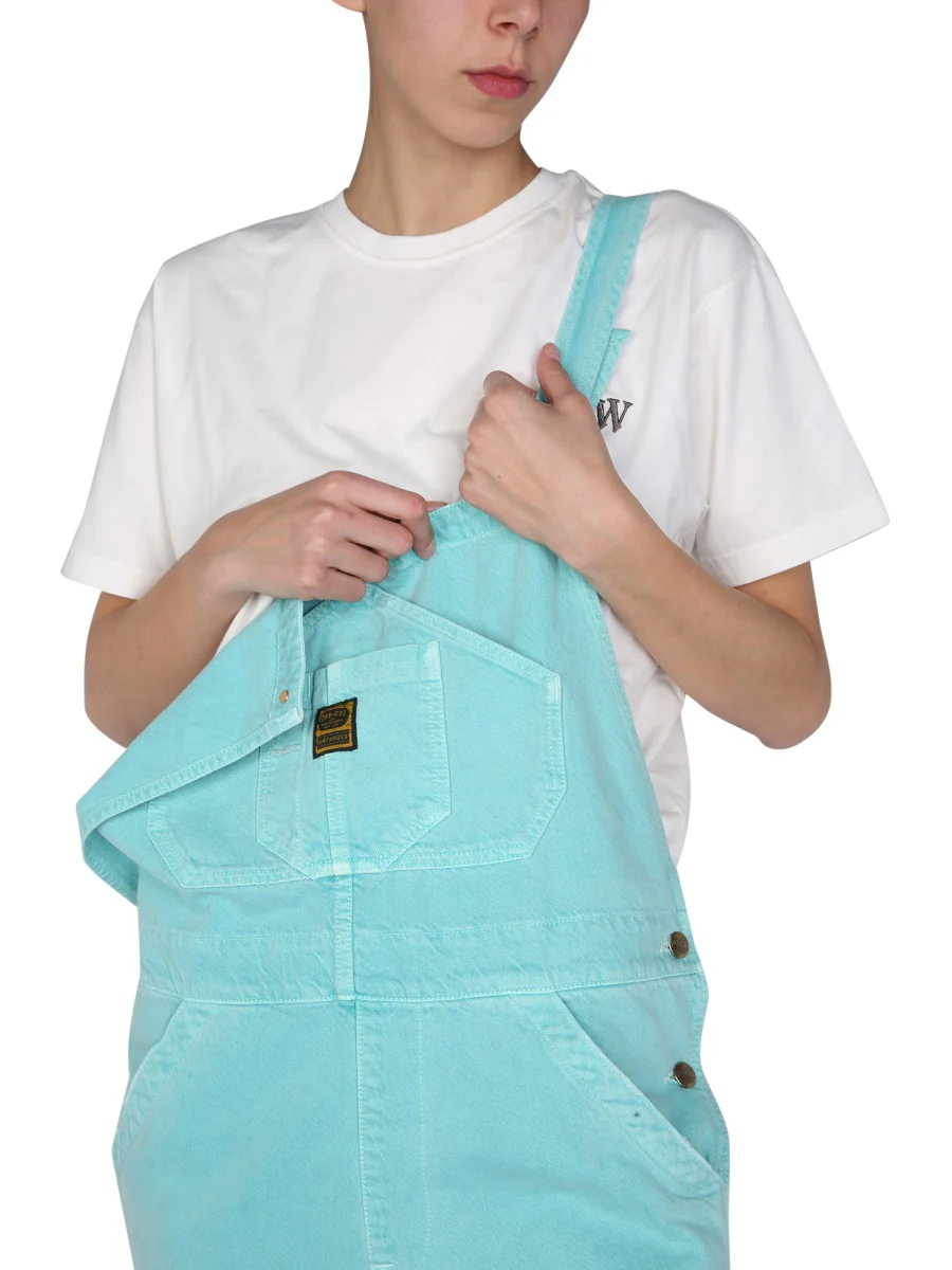 Washington Dee Cee Women's Denim Overalls with Adjustable Shoulder Straps - Image 4