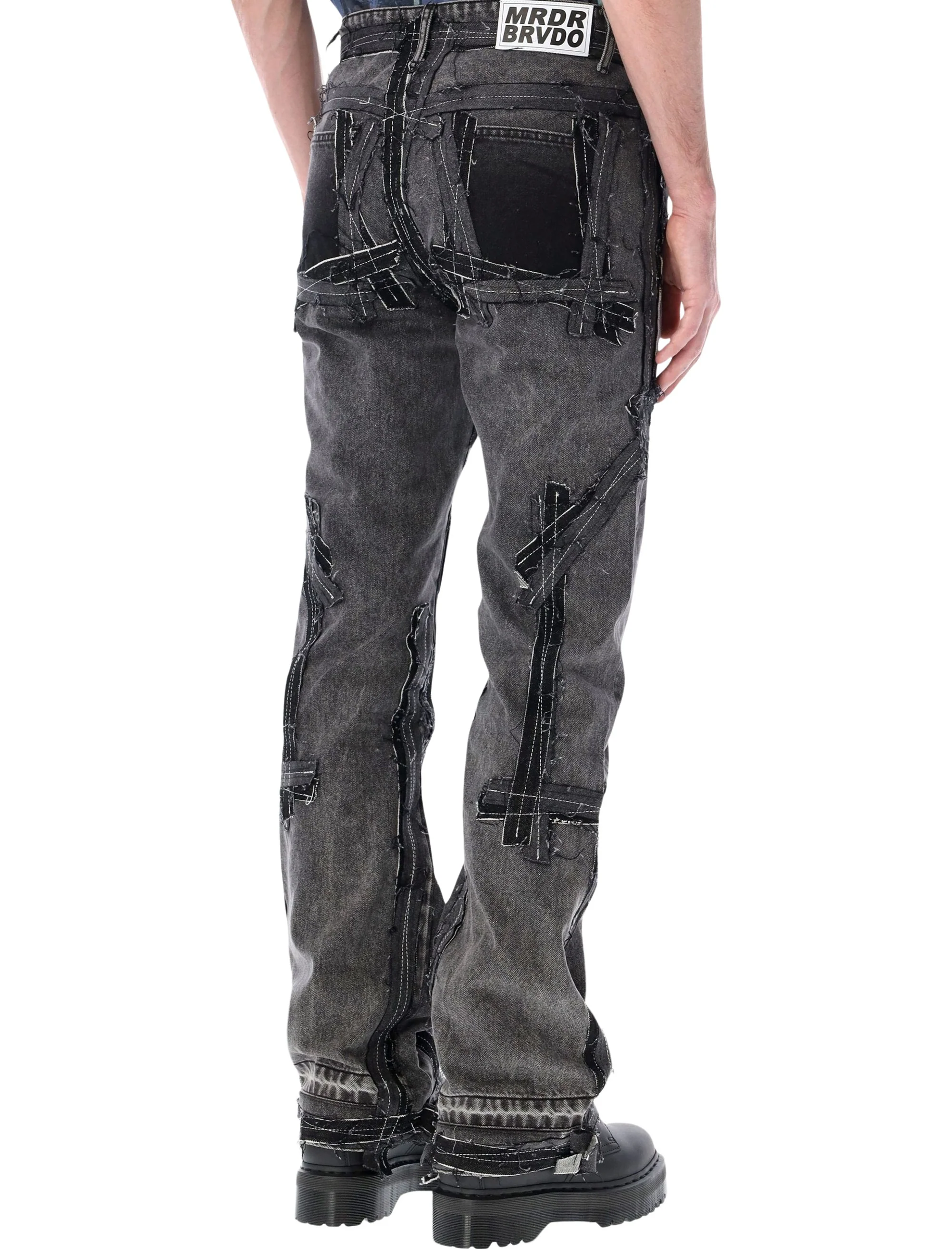 Who Decides War Unisex Mini Jeans for All Seasons - Image 2
