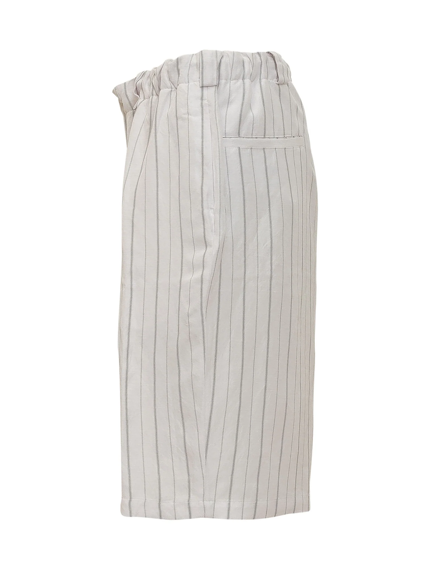 Willy Chavarria Mini Bermuda Shorts with Stripes - Image 3