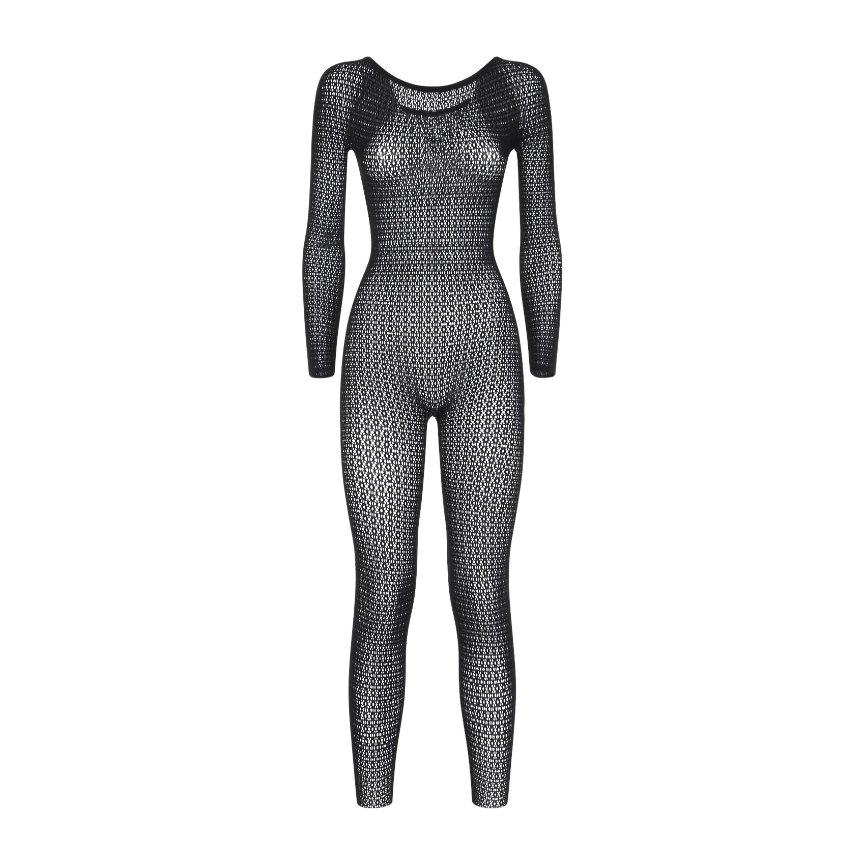 Wolford Daisy Net Catsuit - Image 2