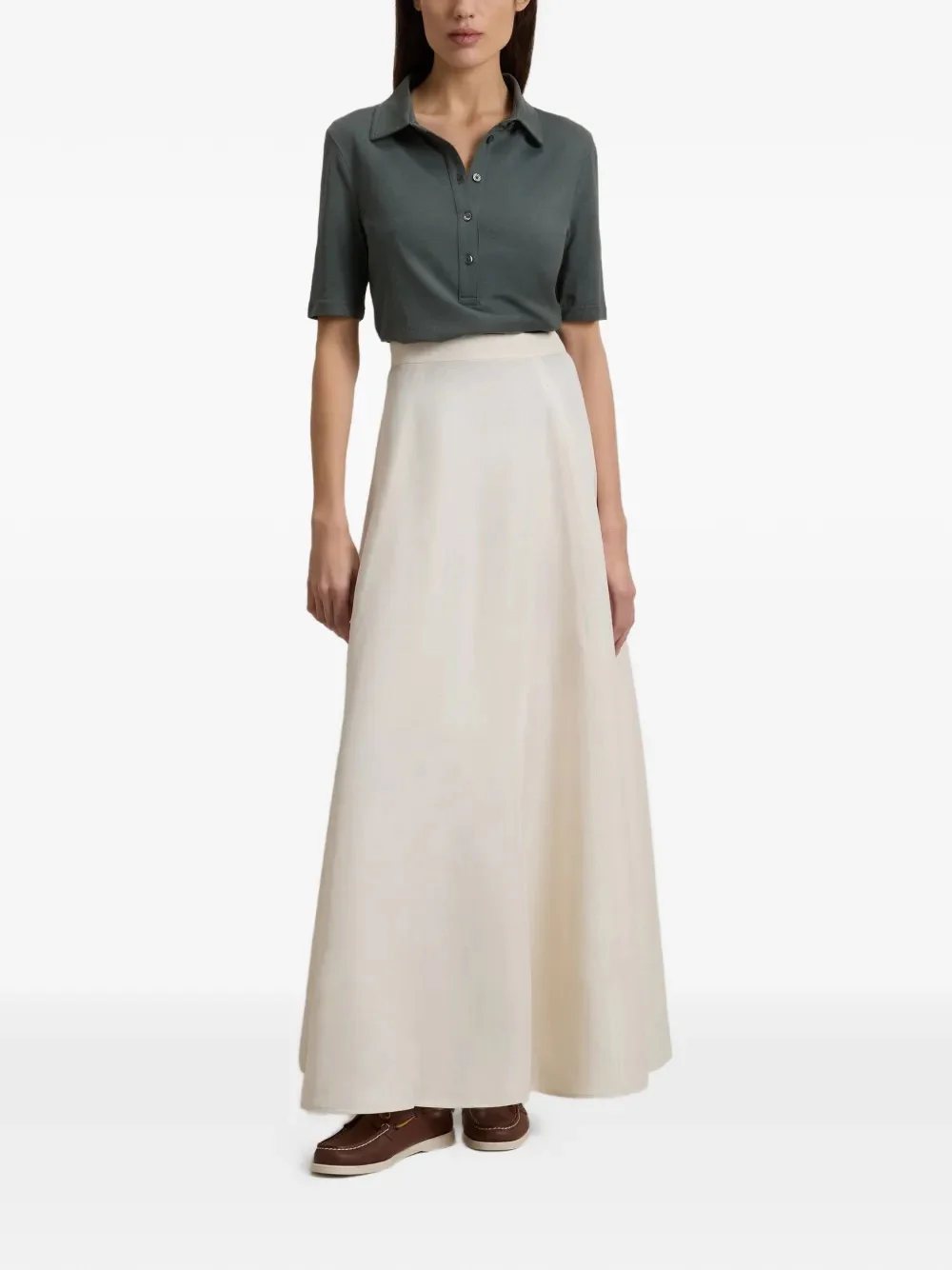Woolrich High Waist Mini Skirt with Stamped Zip Fastening - Size S - Image 2