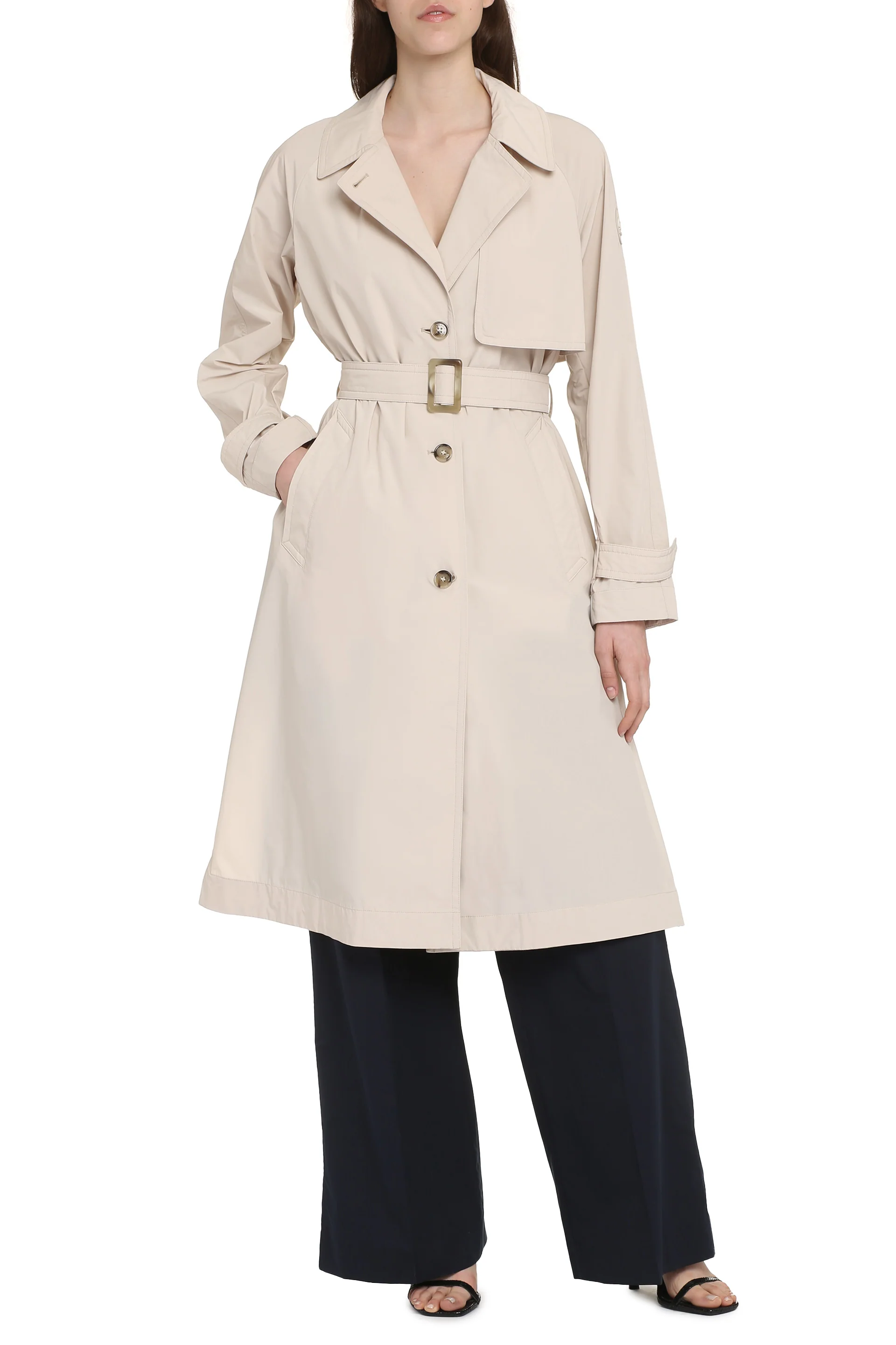 WOOLRICH Logo-patch Trench Coat - Image 5