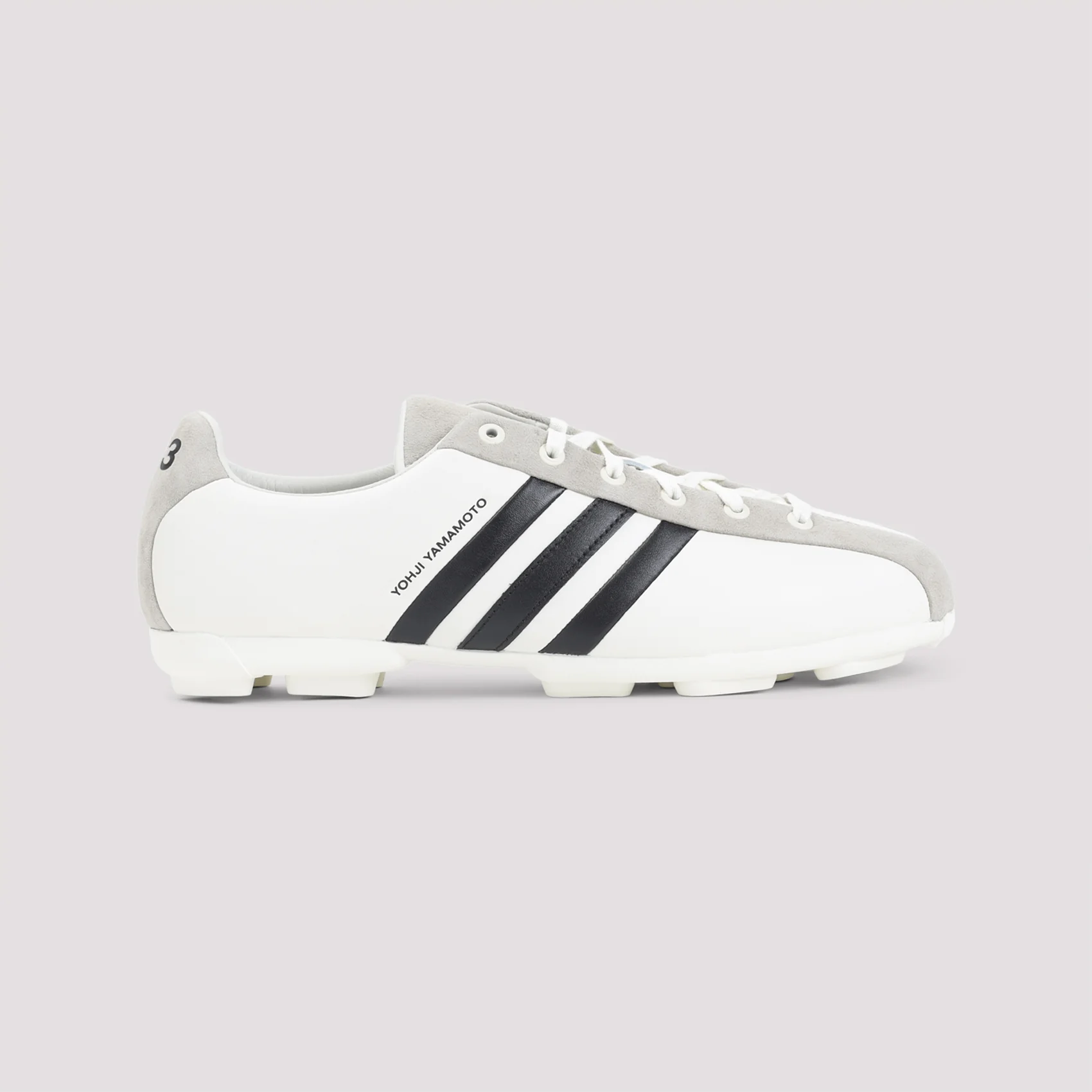 Y-3 Men's Leather Sneakers - Image 3