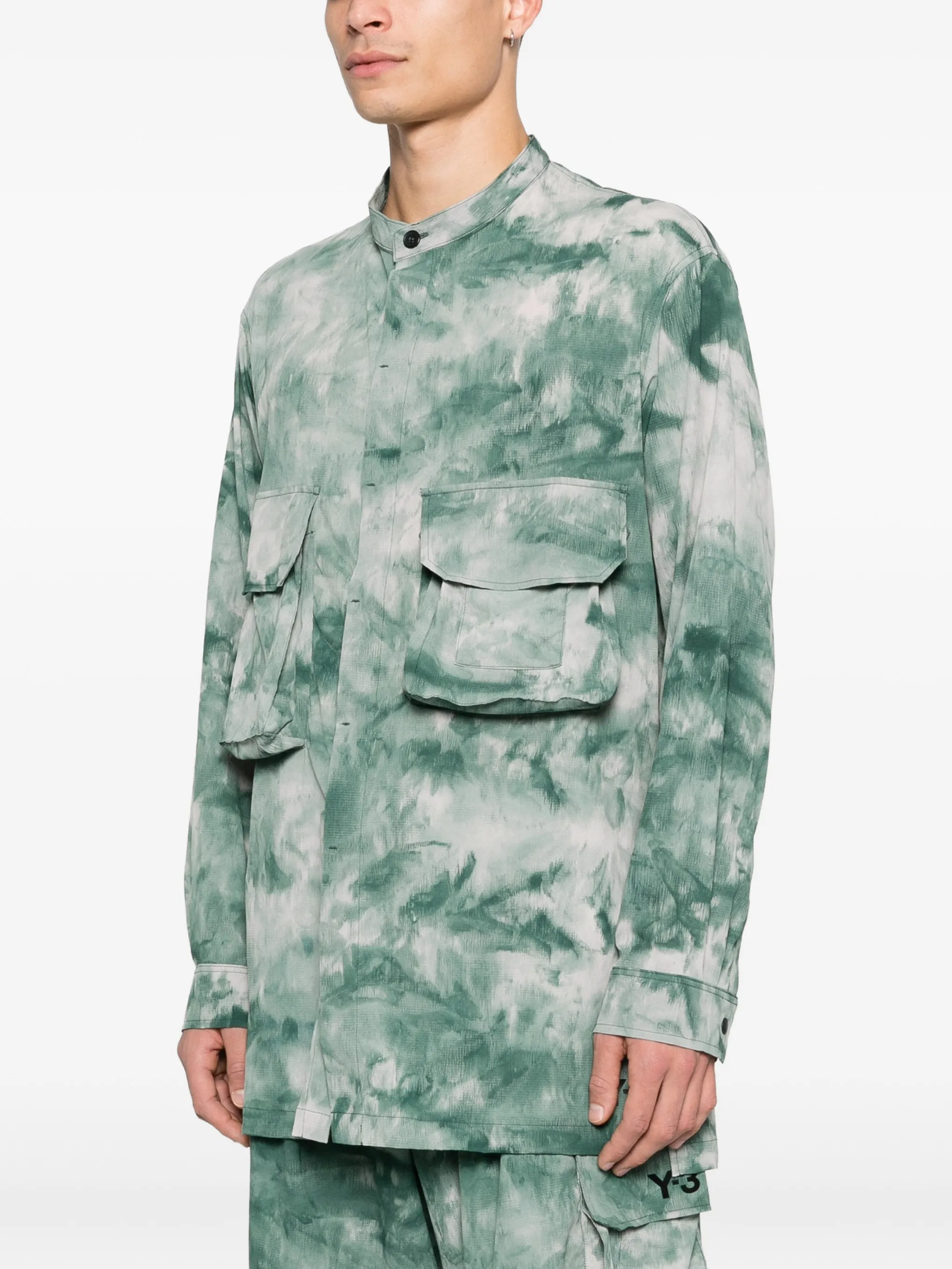 Y-3 Multi-Colored Overshirt for Men - SS26 - Image 2