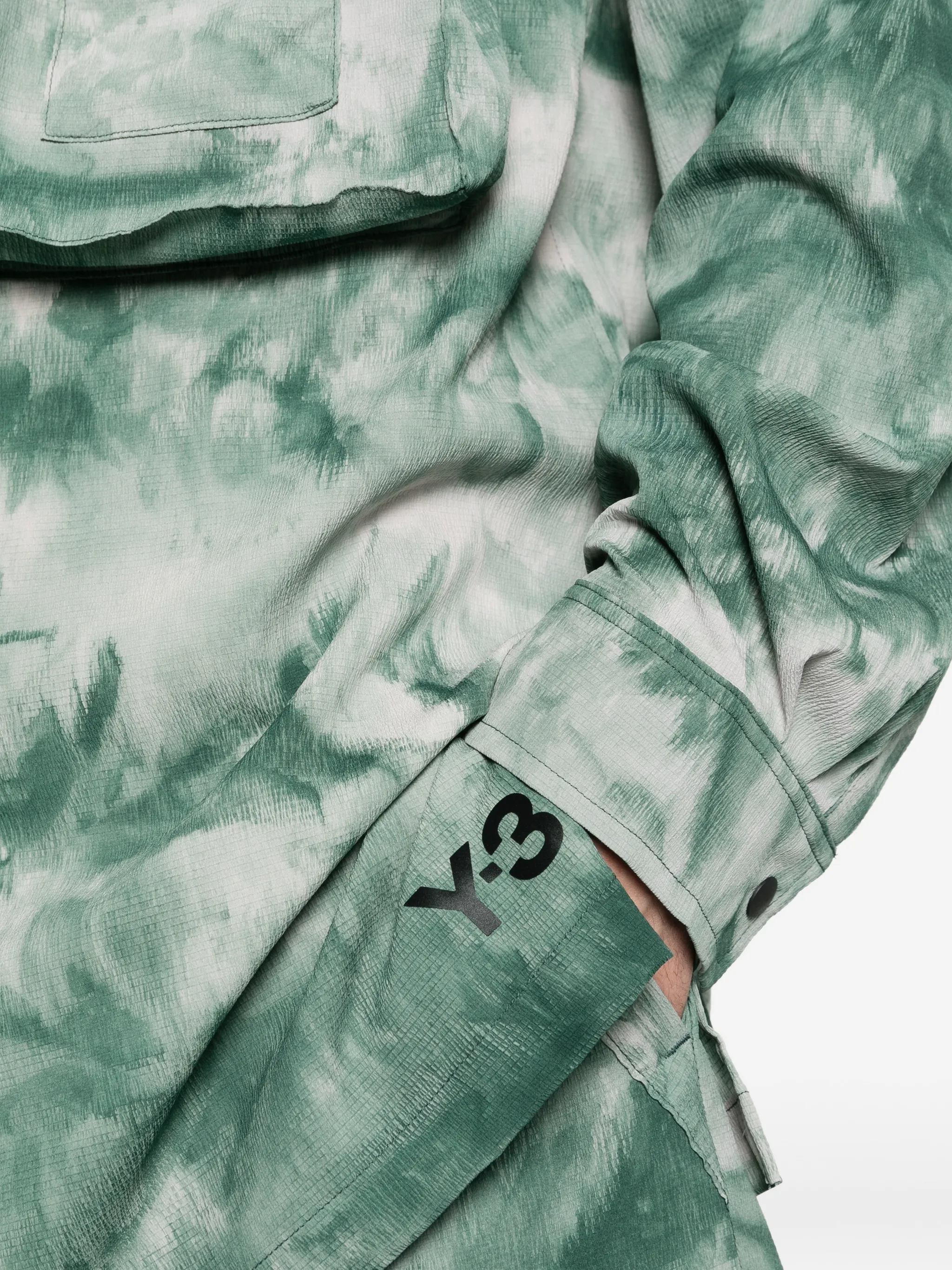 Y-3 Multi-Colored Overshirt for Men - SS26 - Image 4