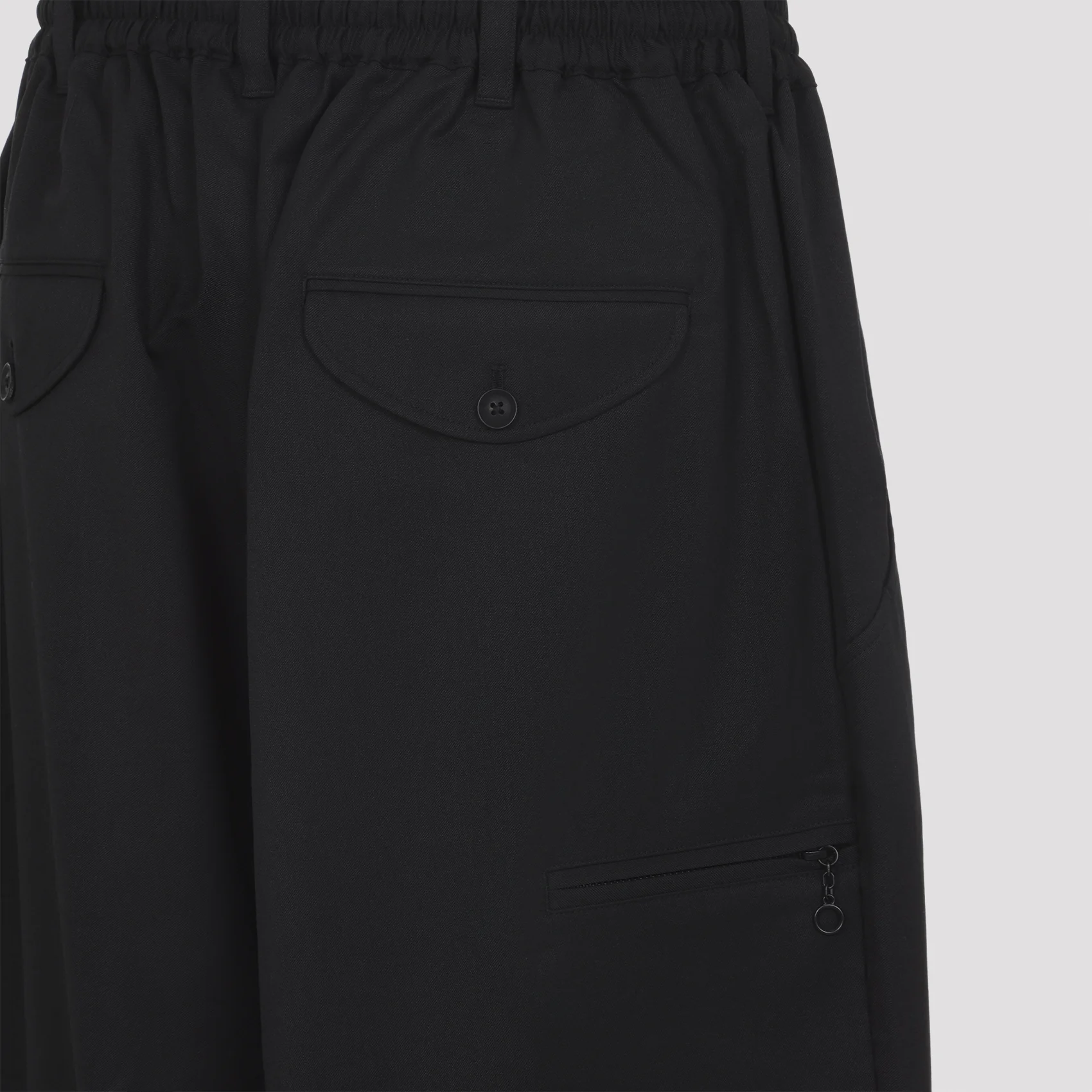 Y-3 REFINED WOOL TRACK PANTS - Image 5
