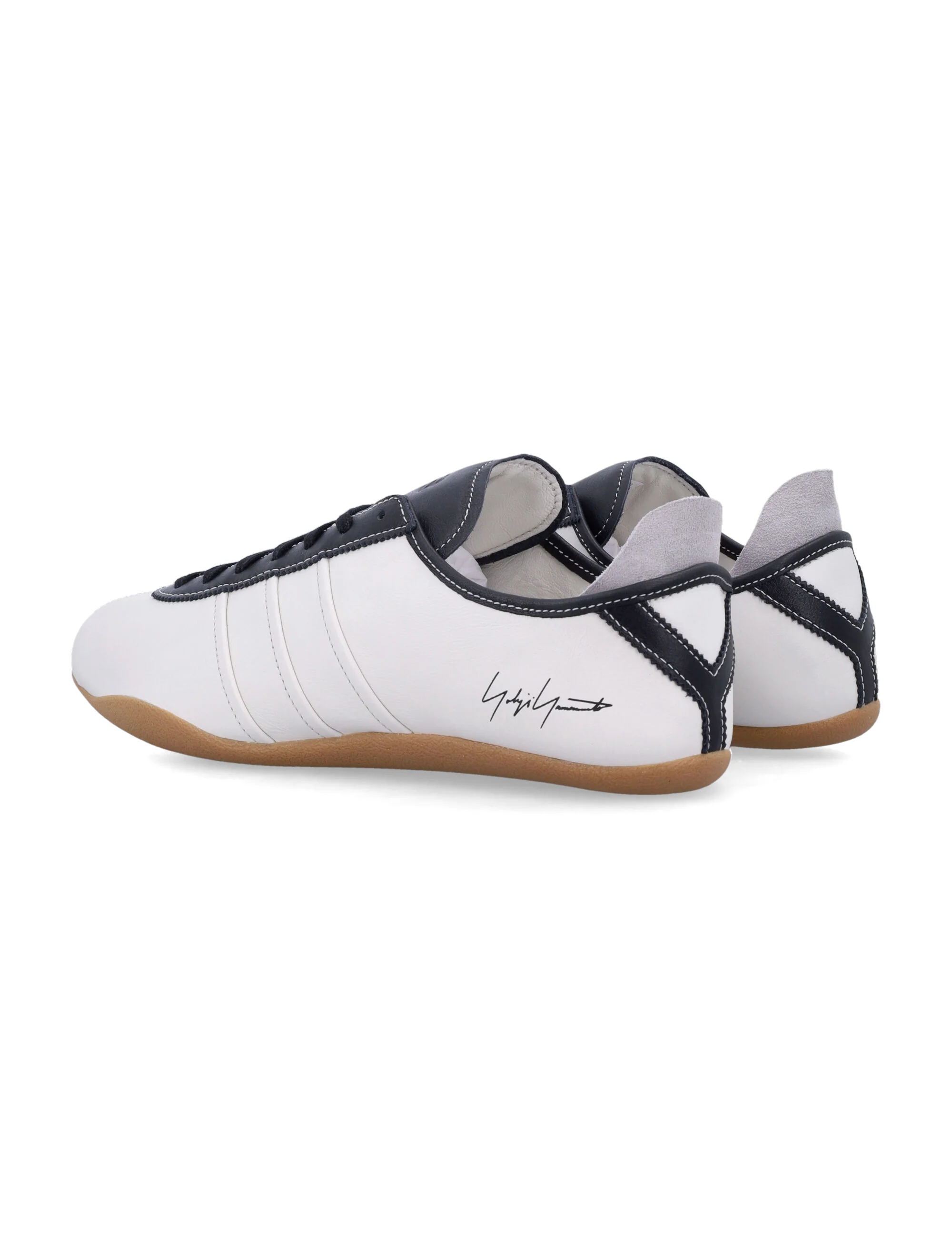 Y-3 Tokyo Leather-panelled Lace-up Sneakers - Image 4
