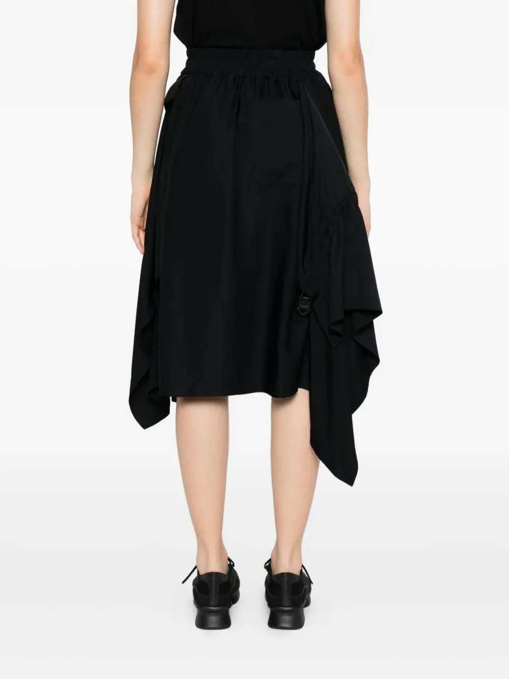 Y-3 Twill Asymmetrical Midi Skirt - Image 4