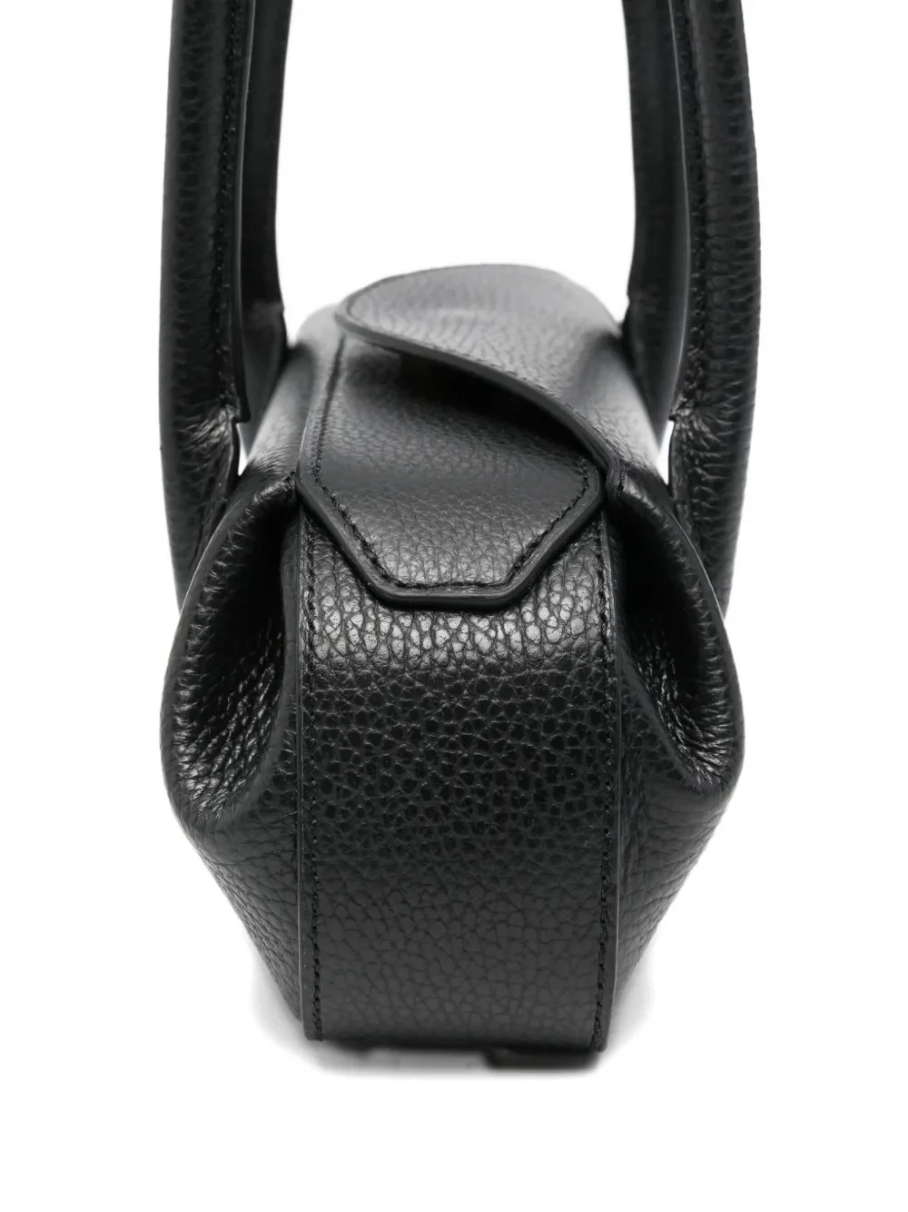 Yuzefi Mini Leather Bag with Magnetic Closure - Height 12 cm, Width 26 cm - Image 4