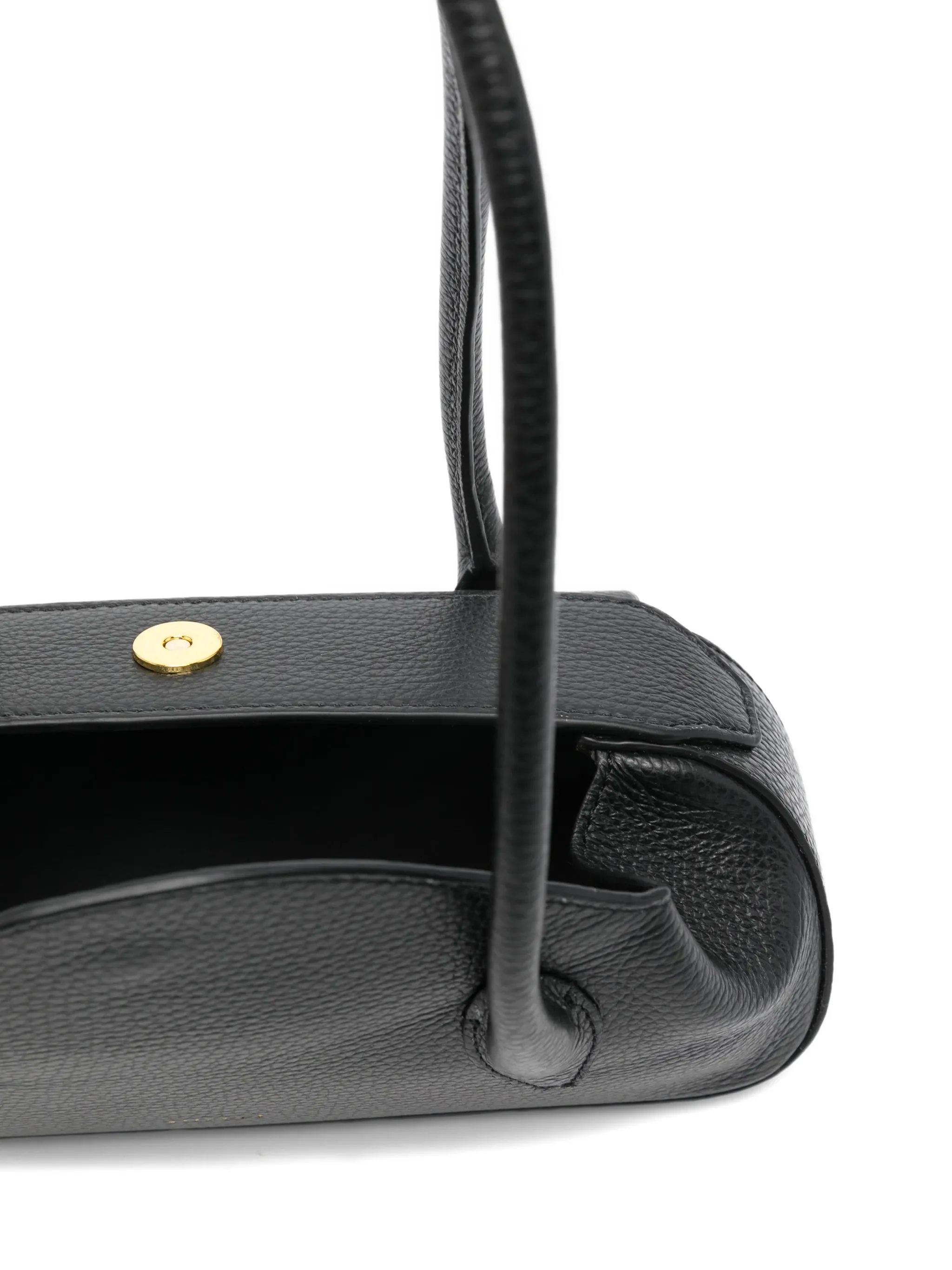 Yuzefi Mini Leather Bag with Magnetic Closure - Height 12 cm, Width 26 cm - Image 5