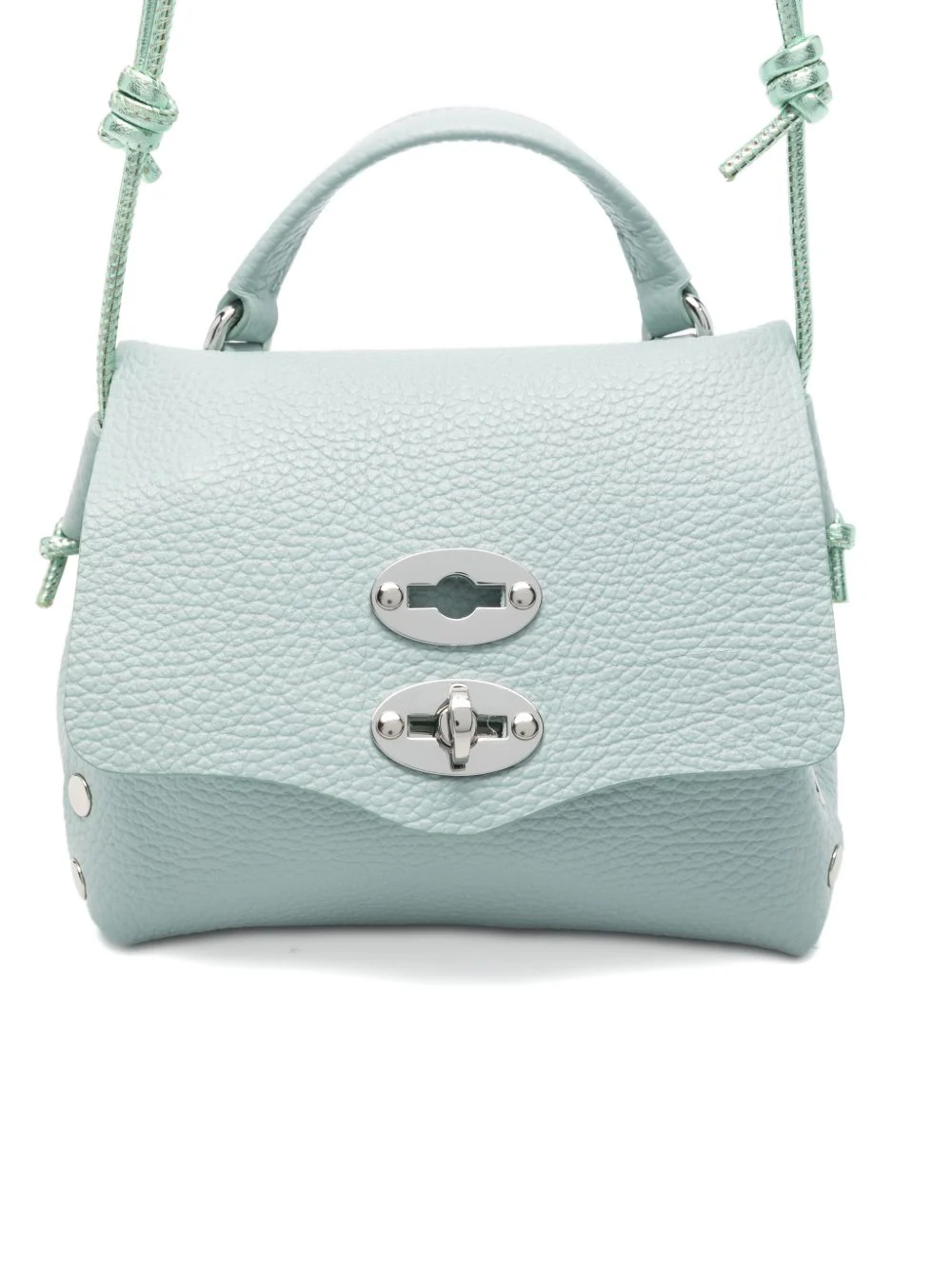 Zanellato Baby Postina Studded-embellished Tote Bag - Image 2