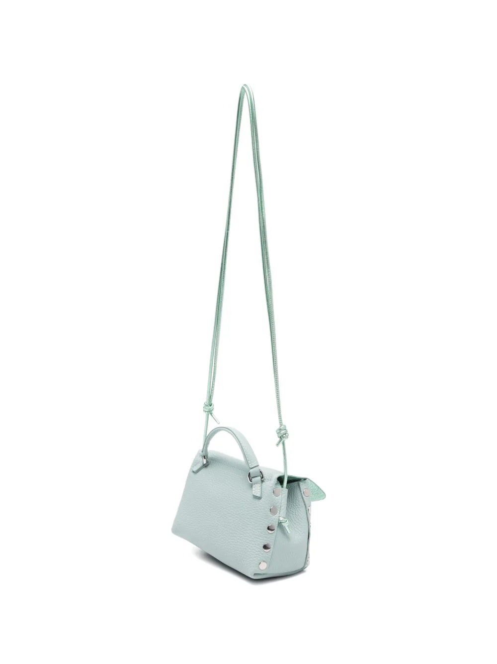 Zanellato Baby Postina Studded-embellished Tote Bag - Image 4
