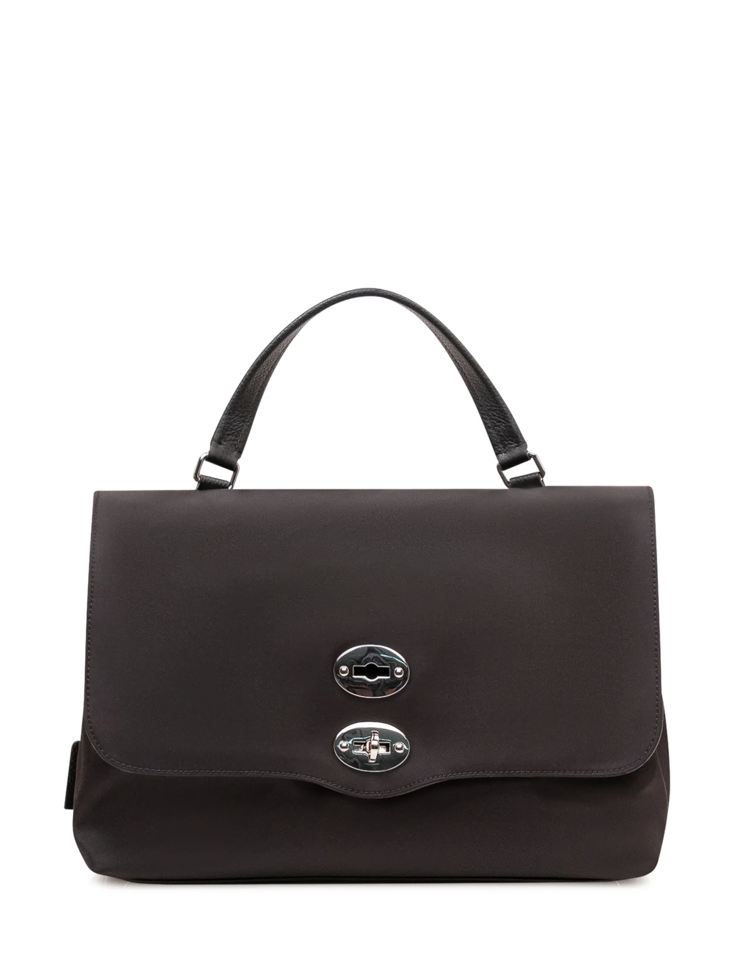 Zanellato Mini Handheld Postman Bag with Artistic Detailing