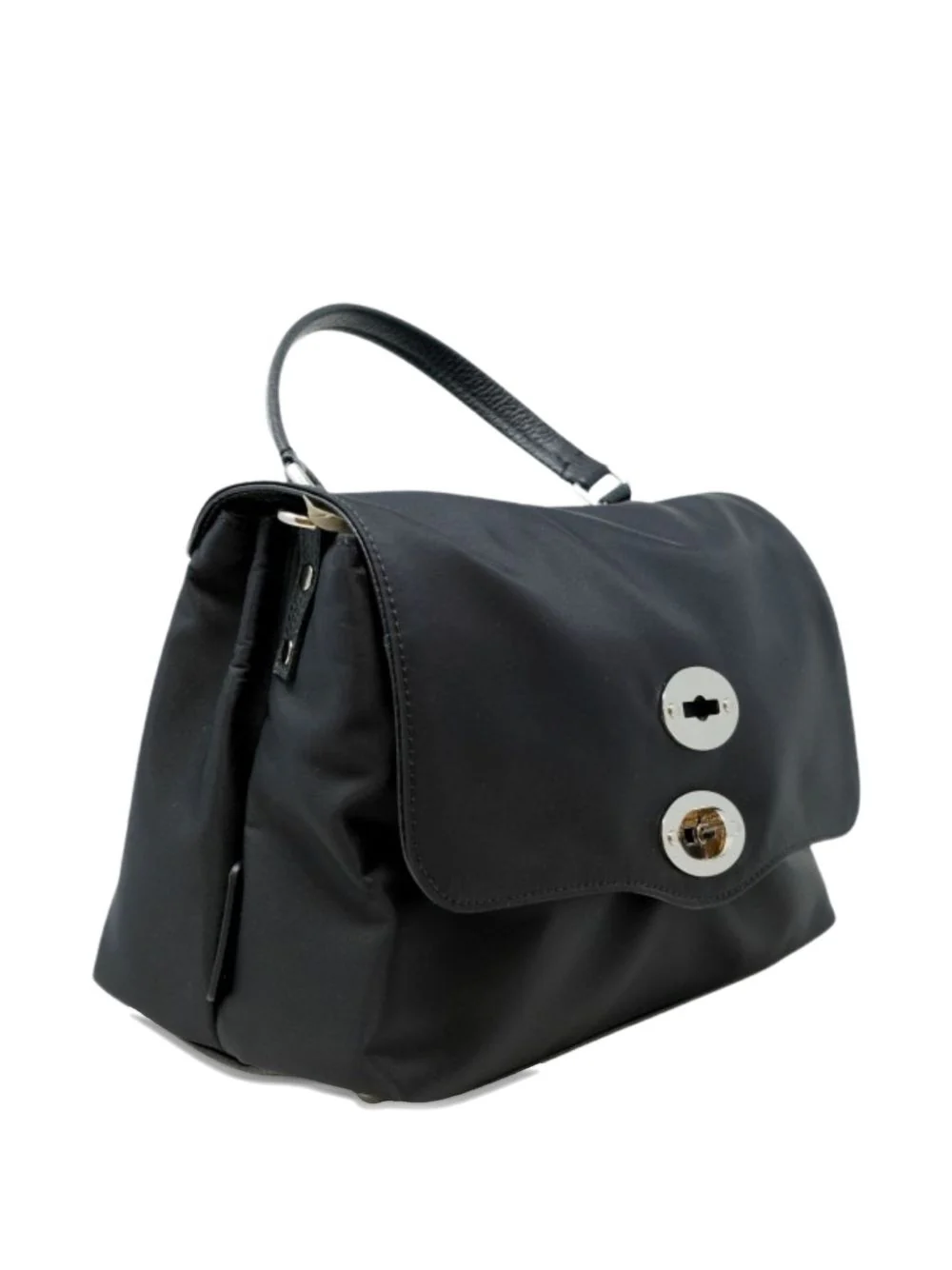Zanellato Mini Top Handle Flap Bag with Twist-Lock Fastening - Image 4