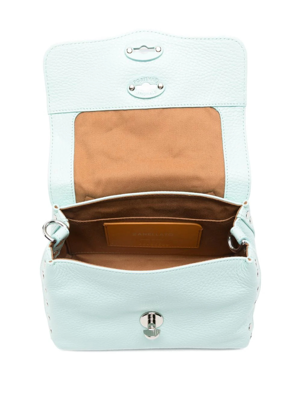 Zanellato Top Handle Mini Bag with Detachable Shoulder Strap - Image 6