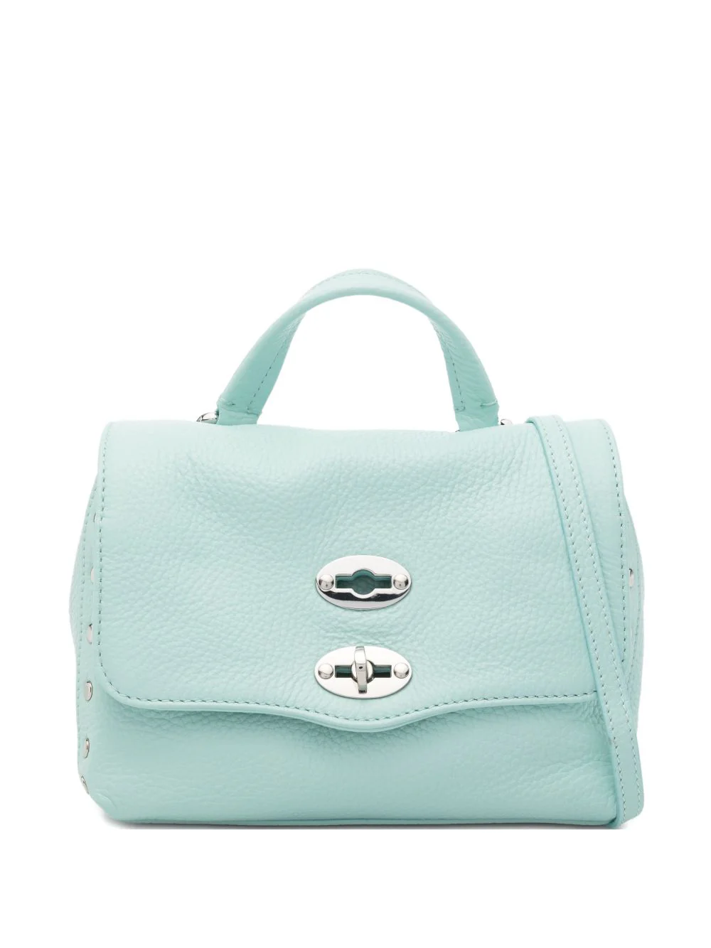 Zanellato Top Handle Mini Bag with Detachable Shoulder Strap - Image 7