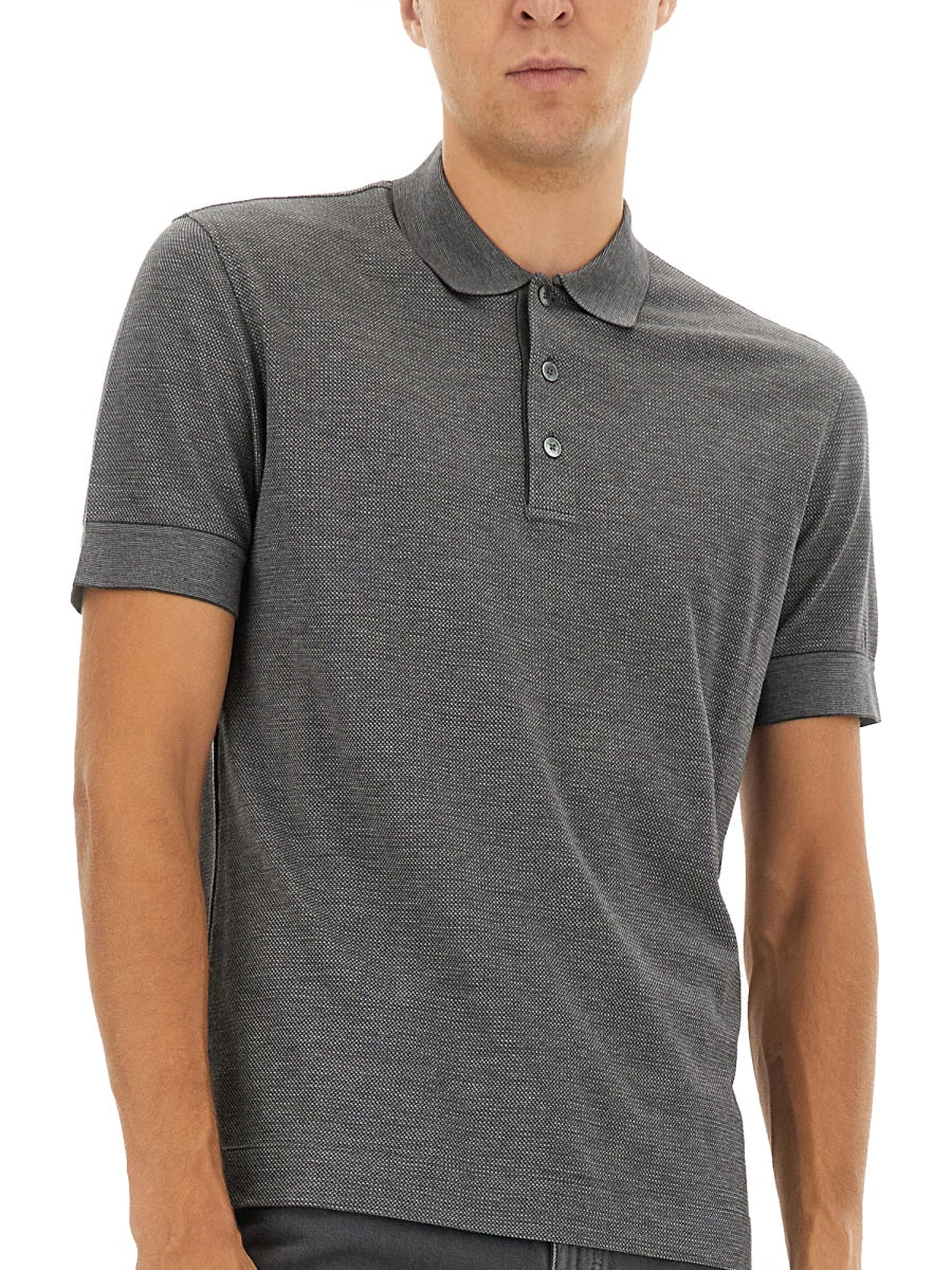 ZEGNA Buttoned Polo Shirt - Image 3