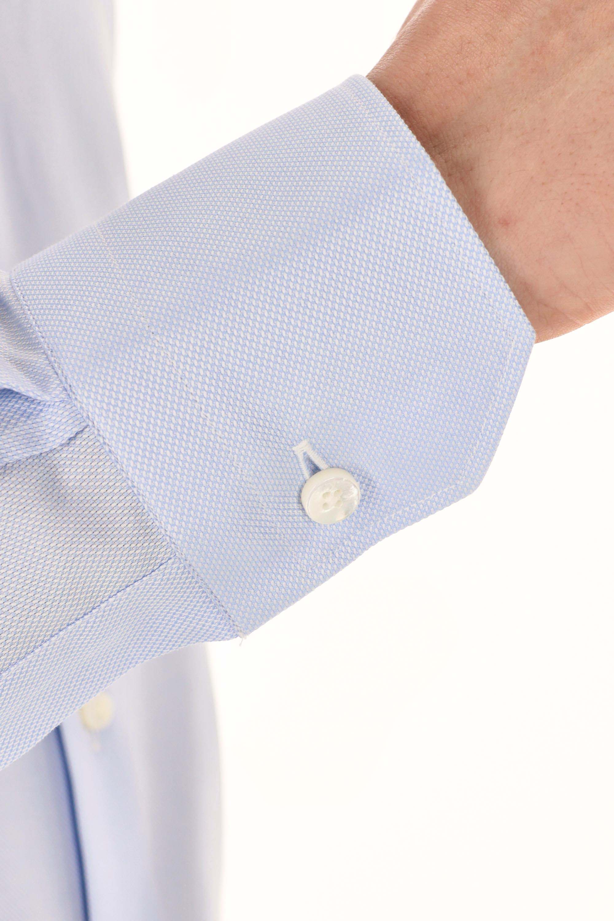 Zegna Clear Blue Mini Shirt for Men - Image 6