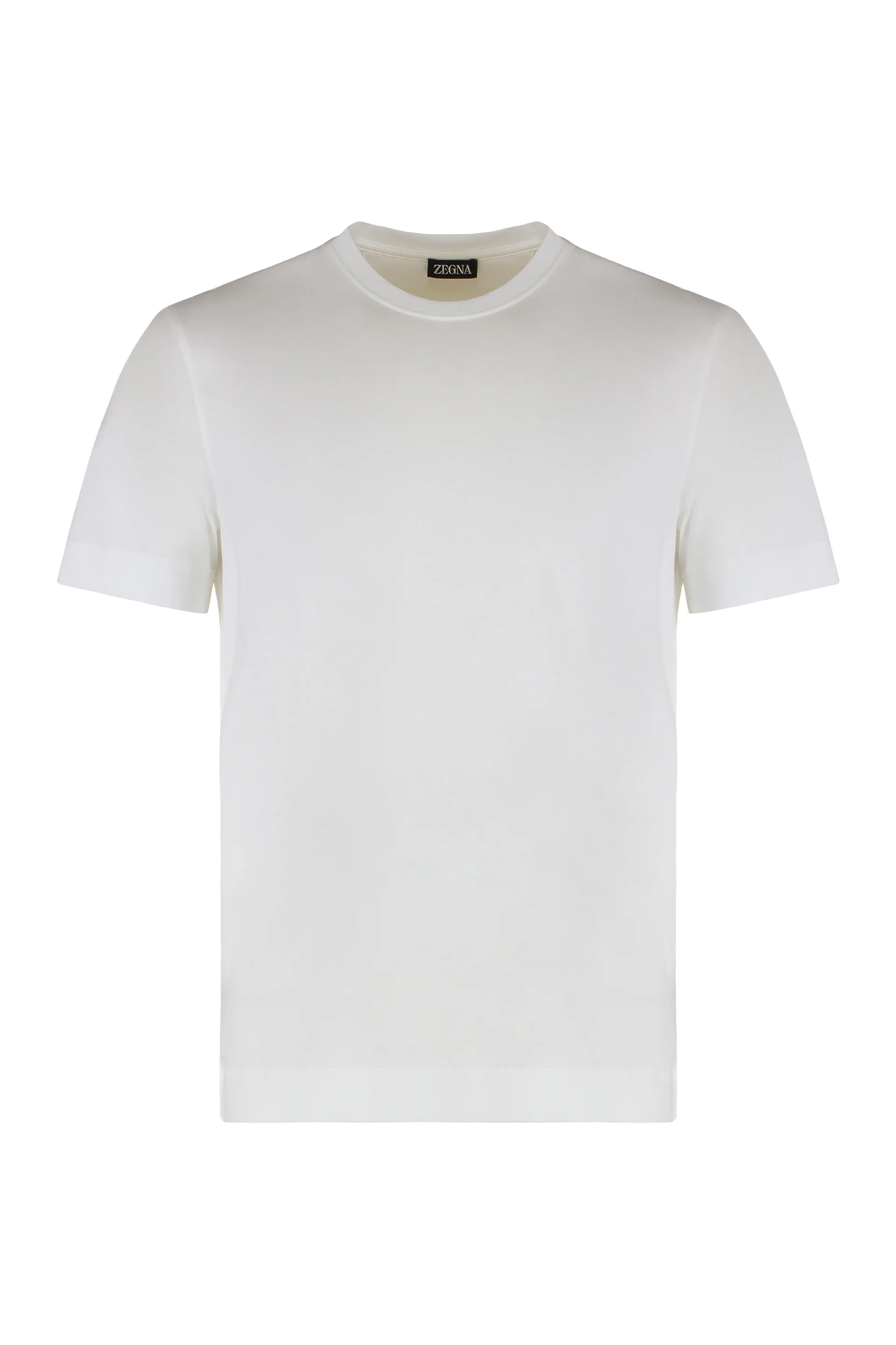 Zegna Cotton Crew Neck T-shirt for Men