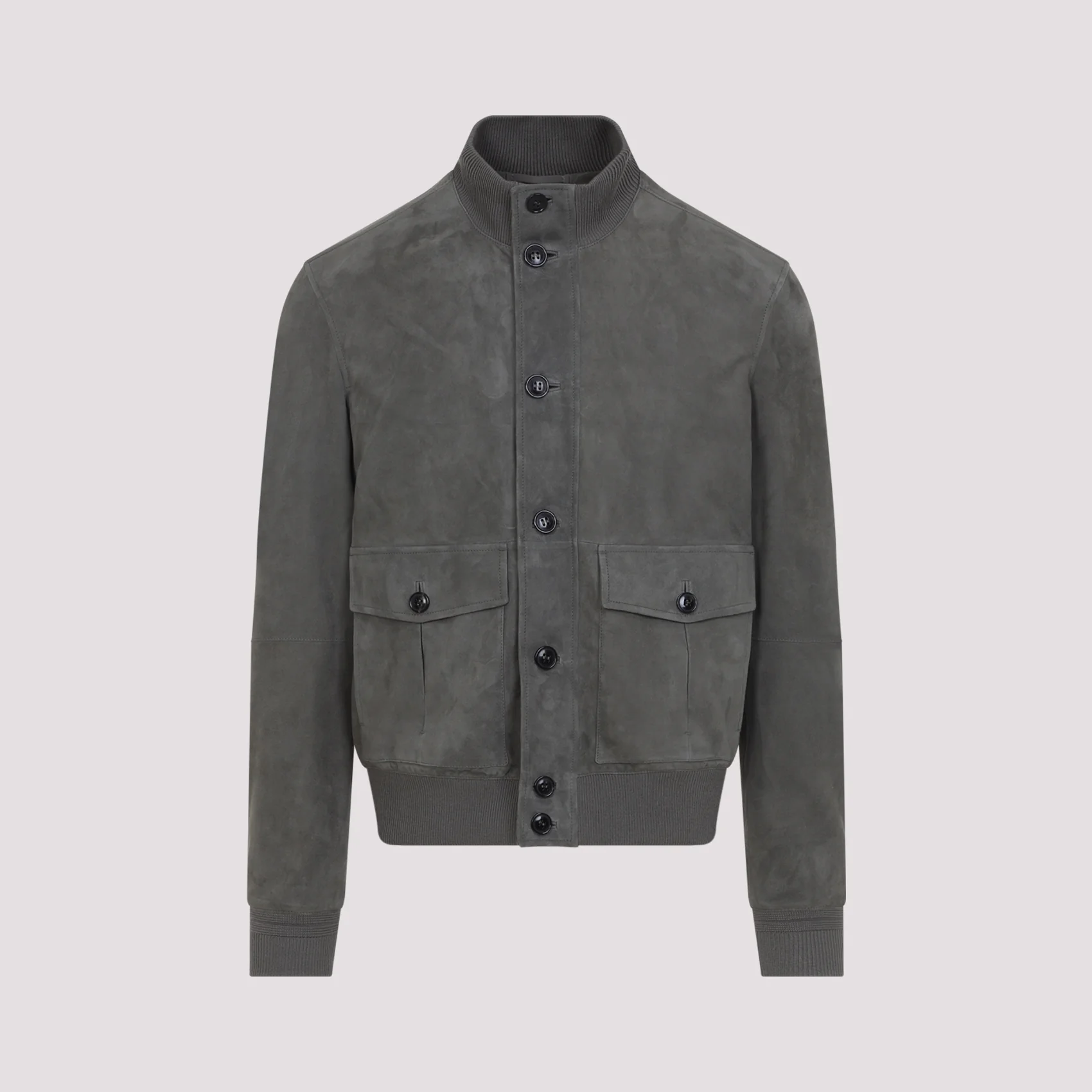 Zegna Lamb Leather Blouson Jacket