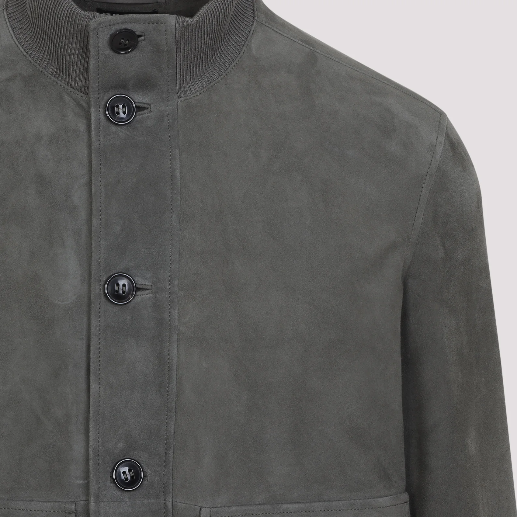 Zegna Lamb Leather Blouson Jacket - Image 6