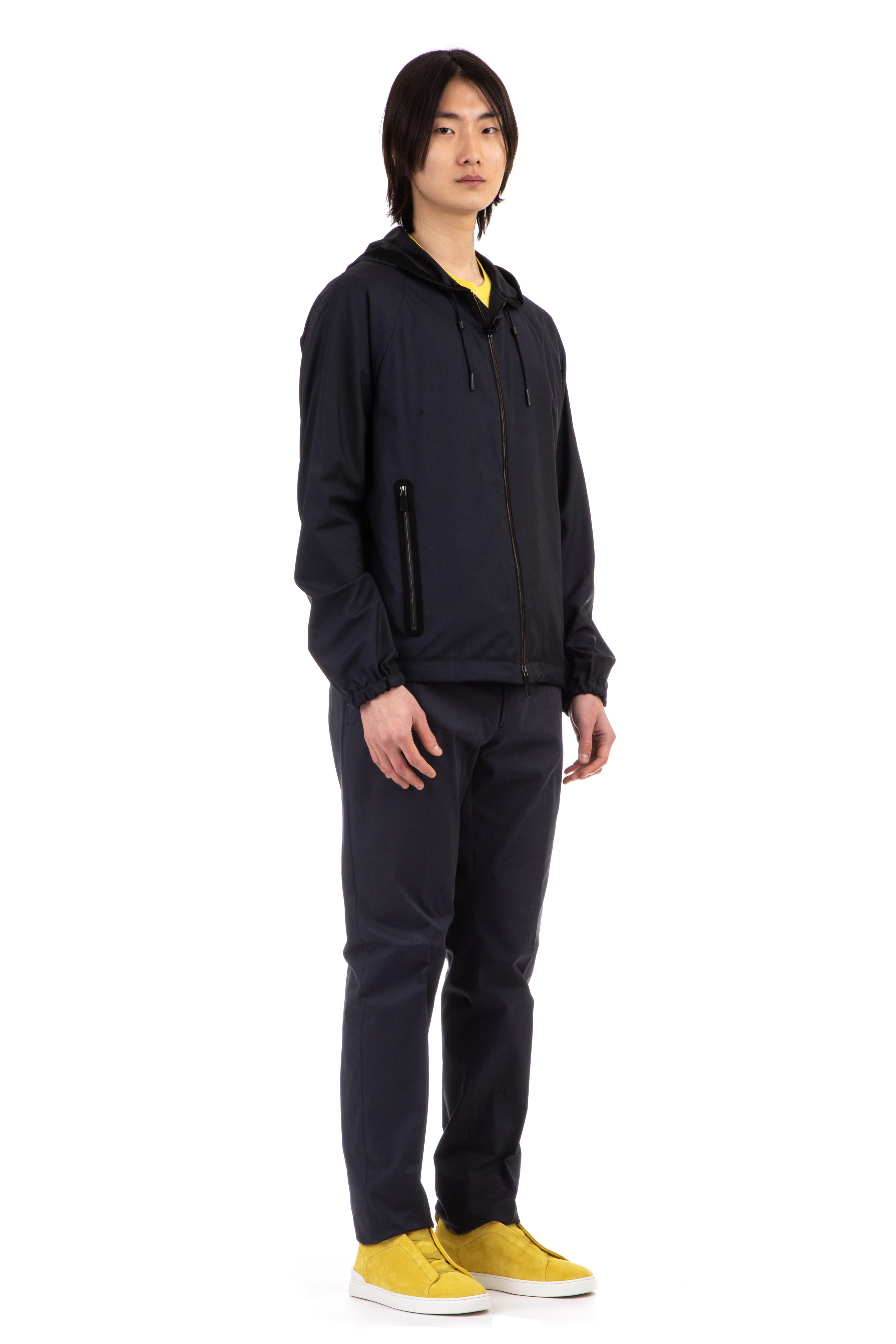 Zegna Lightweight Hooded Blouson Jacket - Image 2