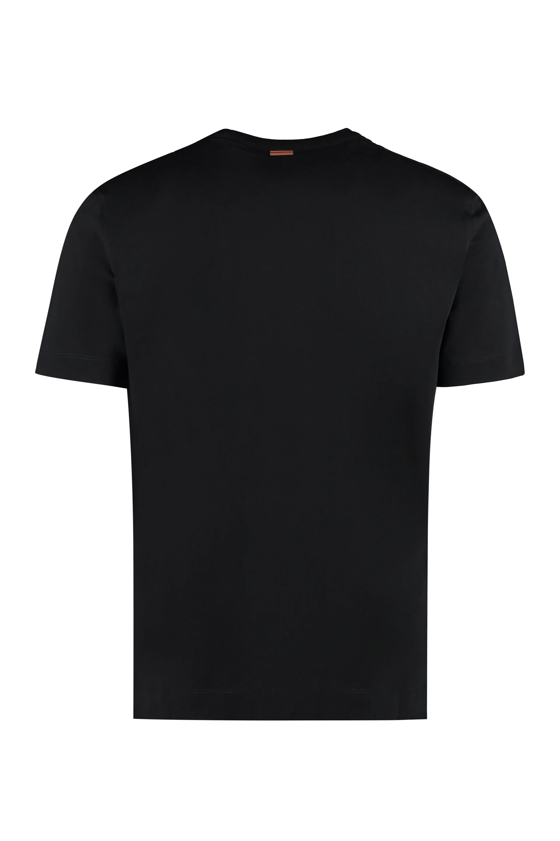 ZEGNA Logo Cotton T-shirt - Image 2