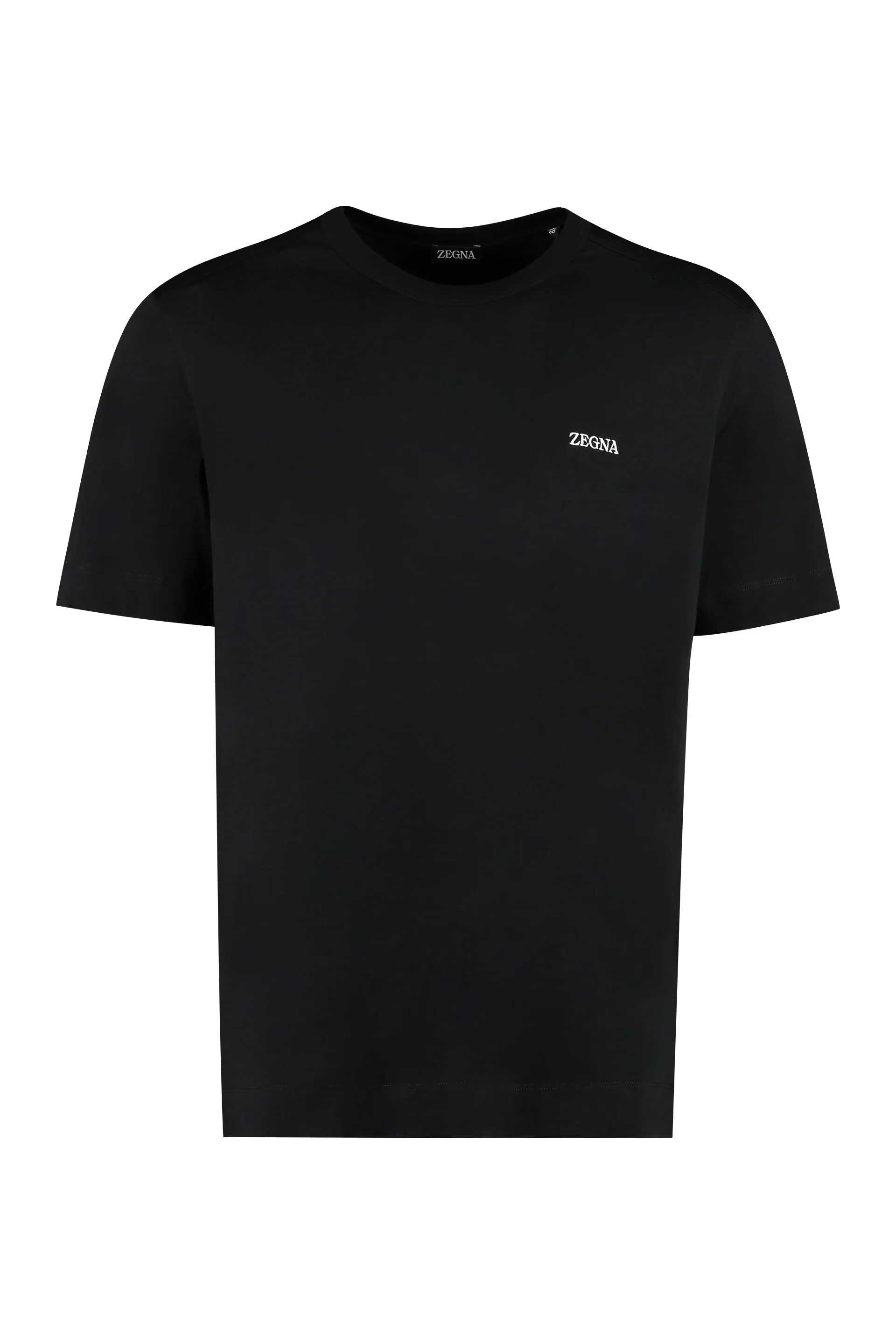 ZEGNA Logo Cotton T-shirt - Image 3