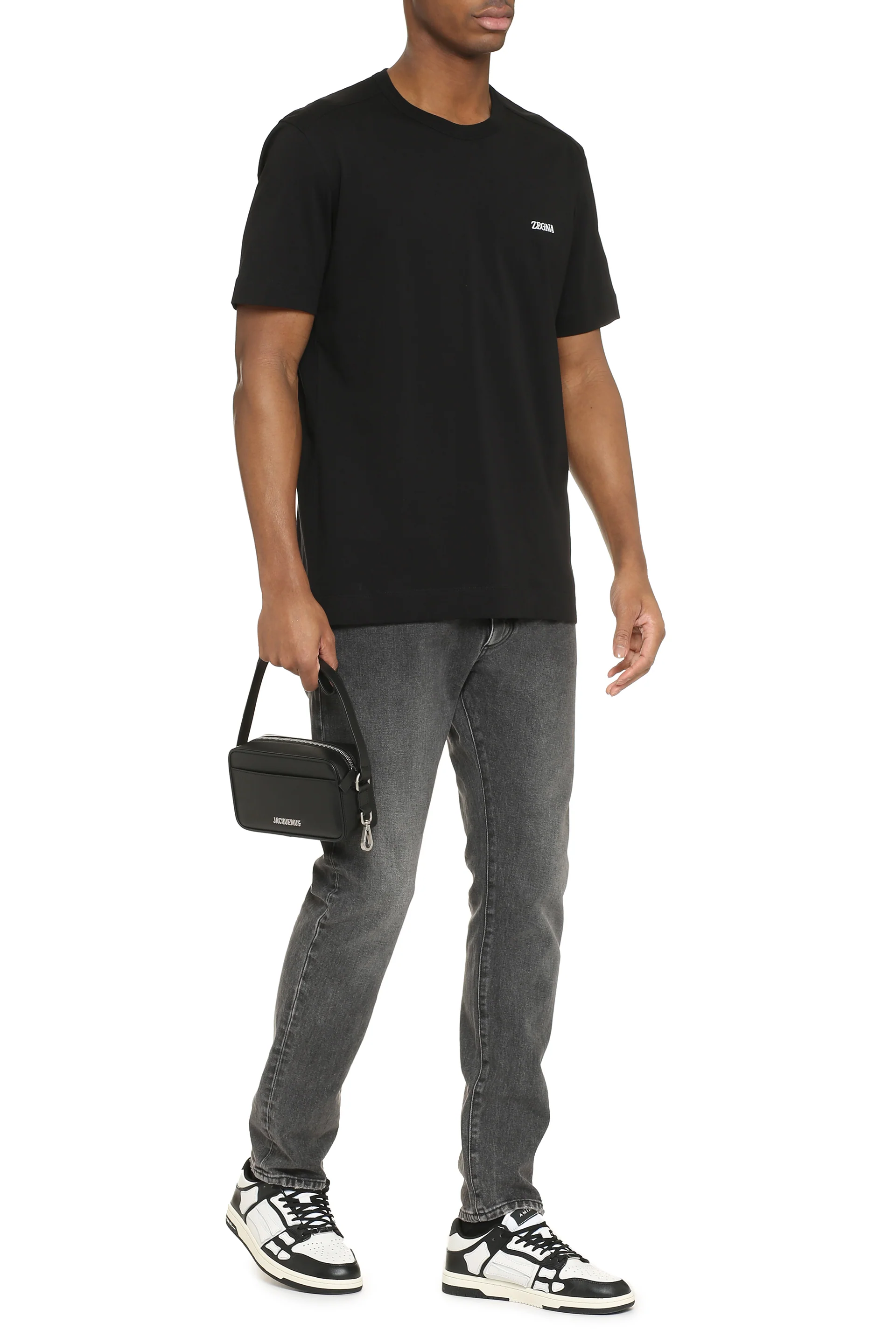 ZEGNA Logo Cotton T-shirt - Image 5