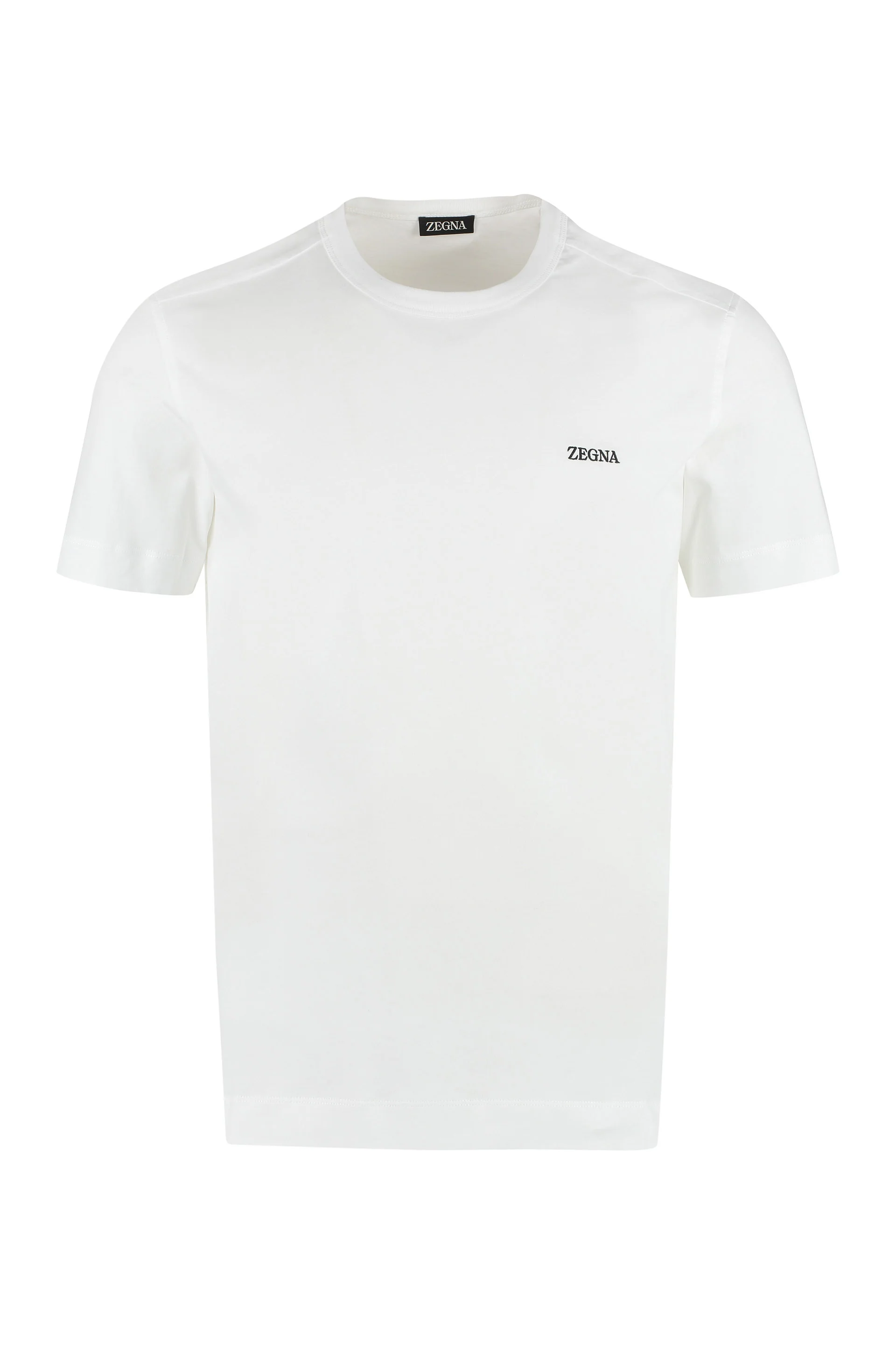 ZEGNA Logo Embroidery T-shirt - Men - Image 5