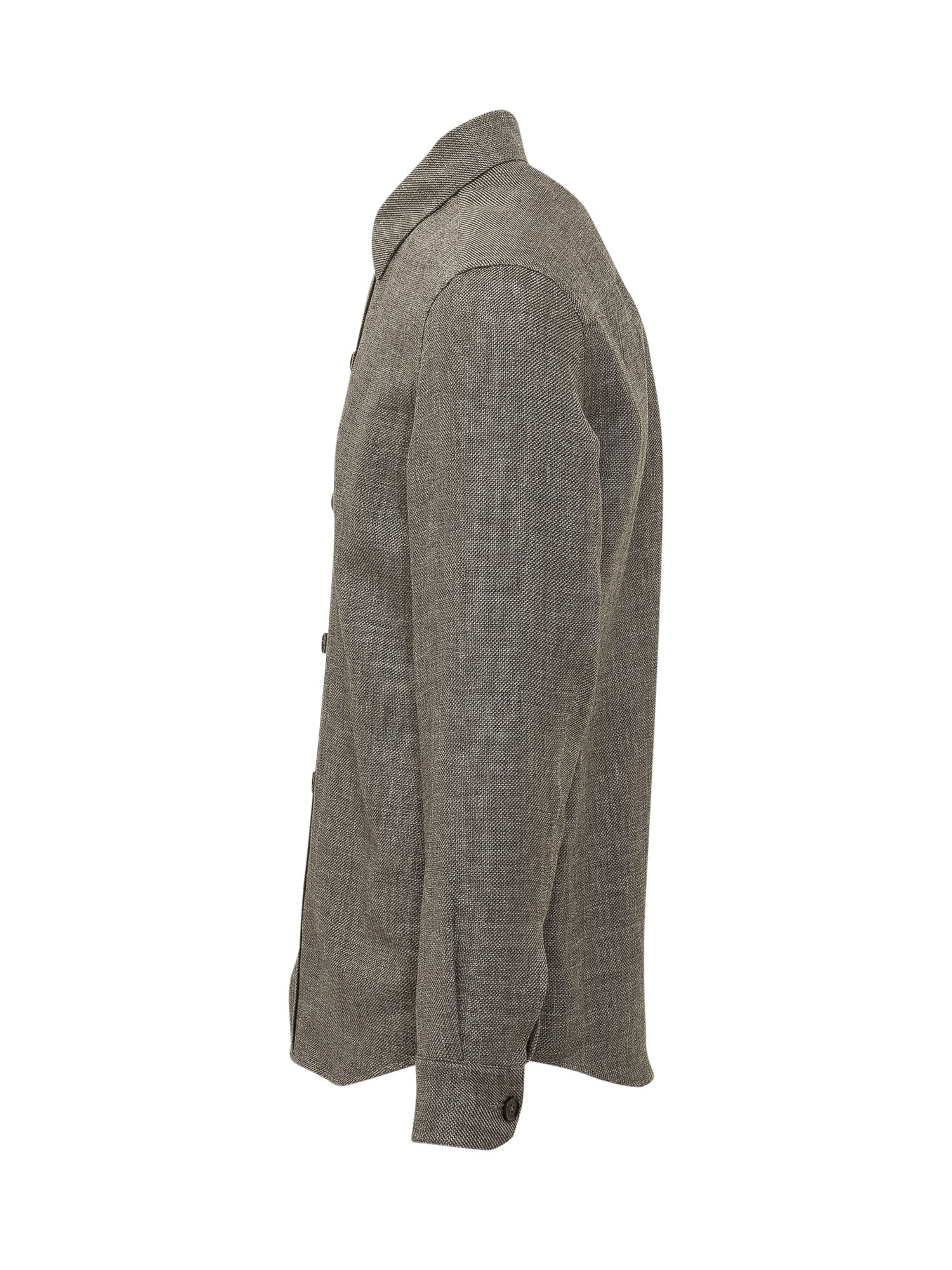 Zegna Long Sleeve Overshirt - Image 3