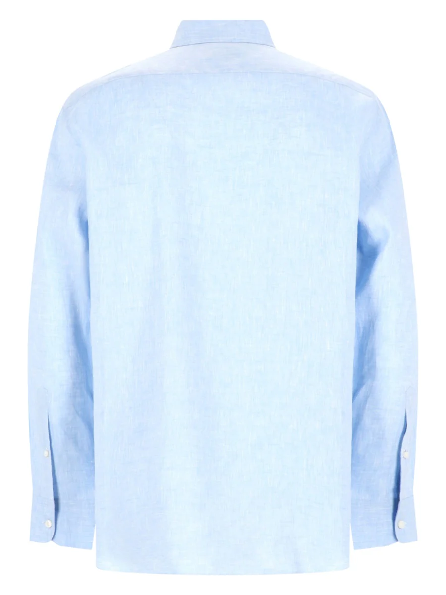Zegna Men's Linen Button-Down Shirt - Image 3