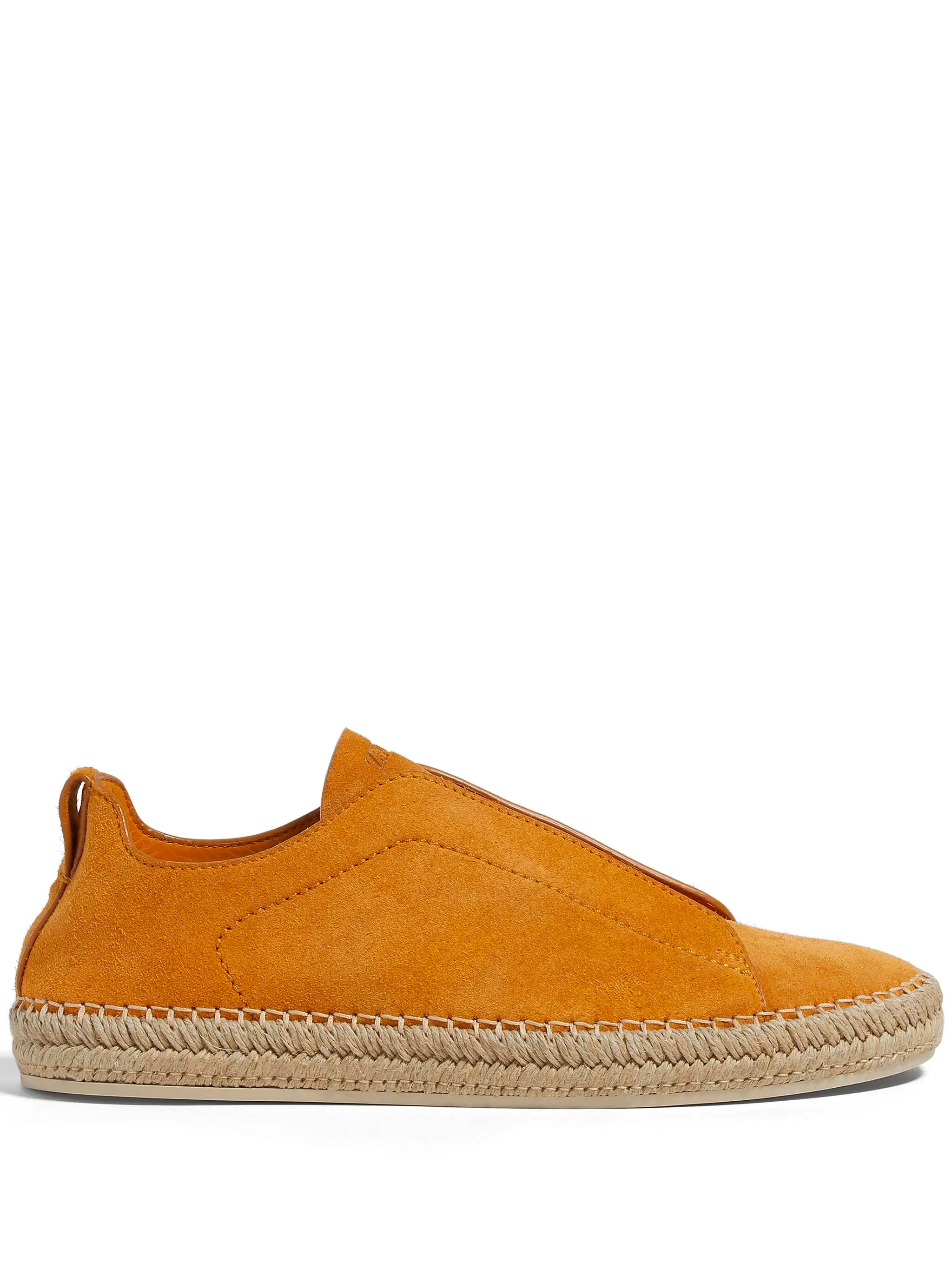 Zegna Premium Tone-on-Tone Suede Sneakers for Men