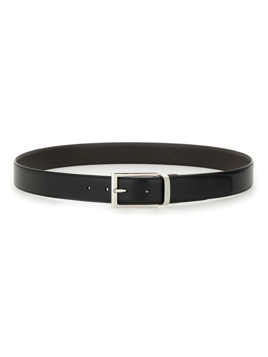 ZEGNA Reversible Leather Belt - Image 2