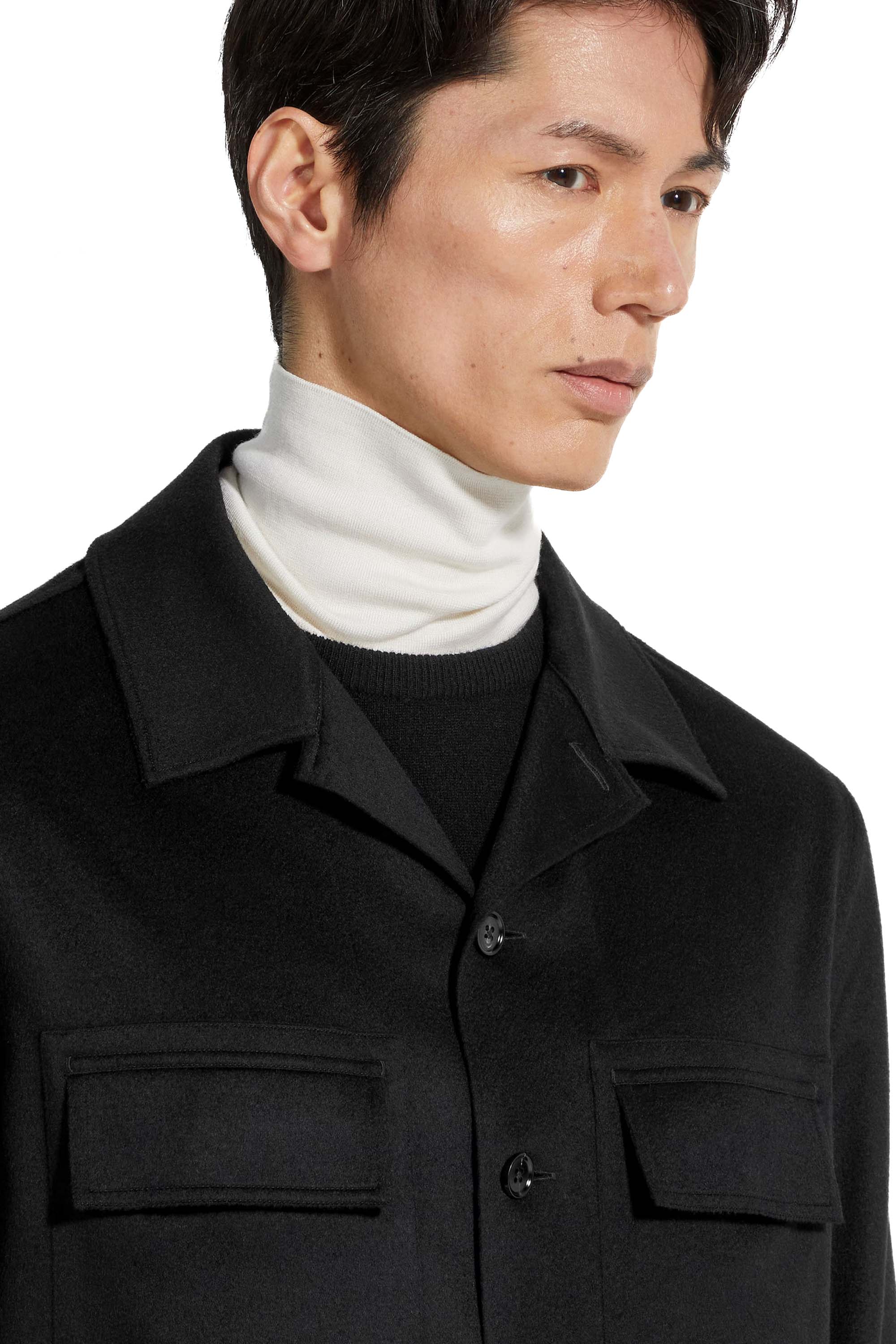 Zegna Sophisticated Men's Coat for FW25 Season - Image 3