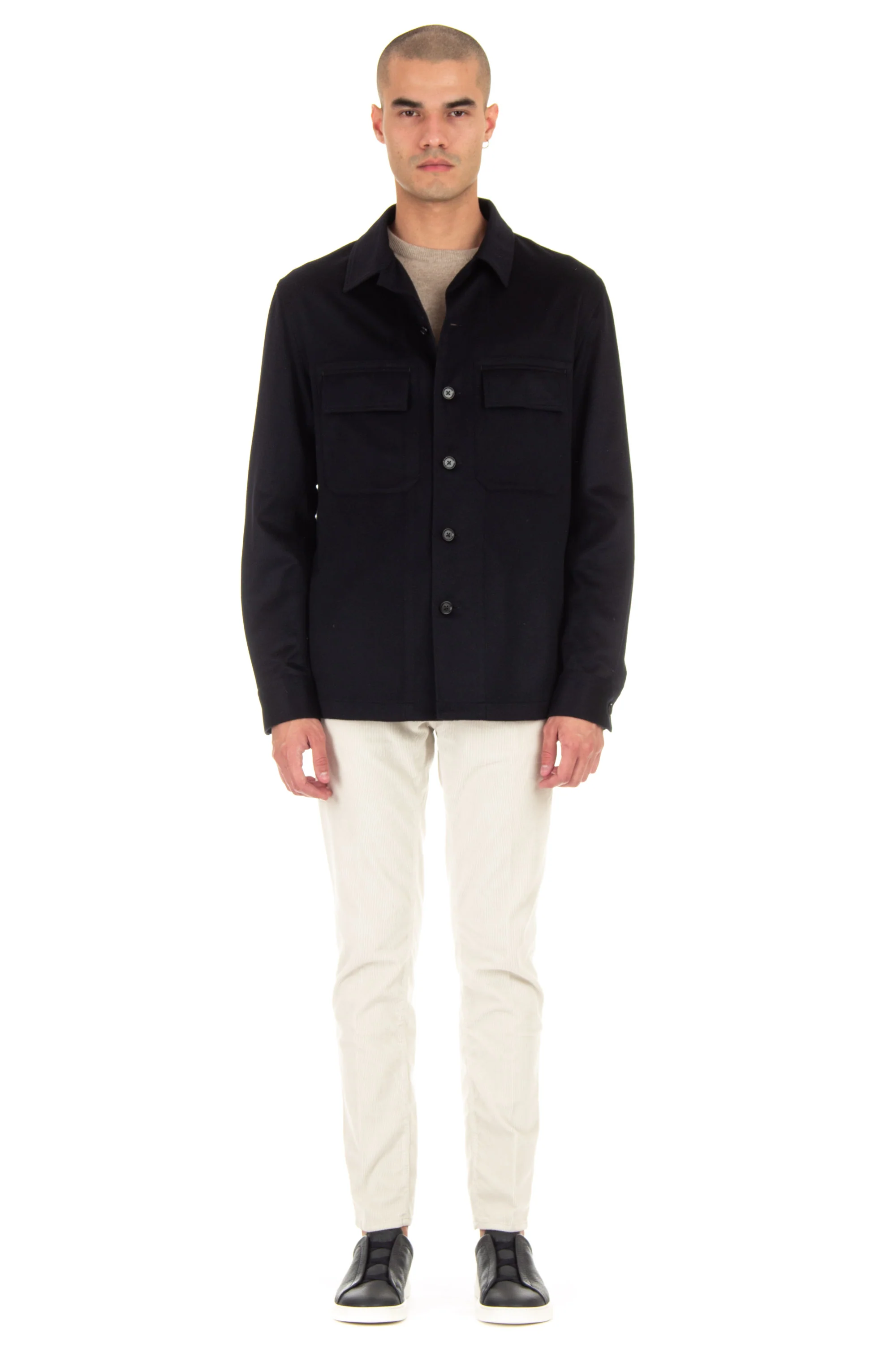 Zegna Sophisticated Overcoat for Men - FW23 Collection