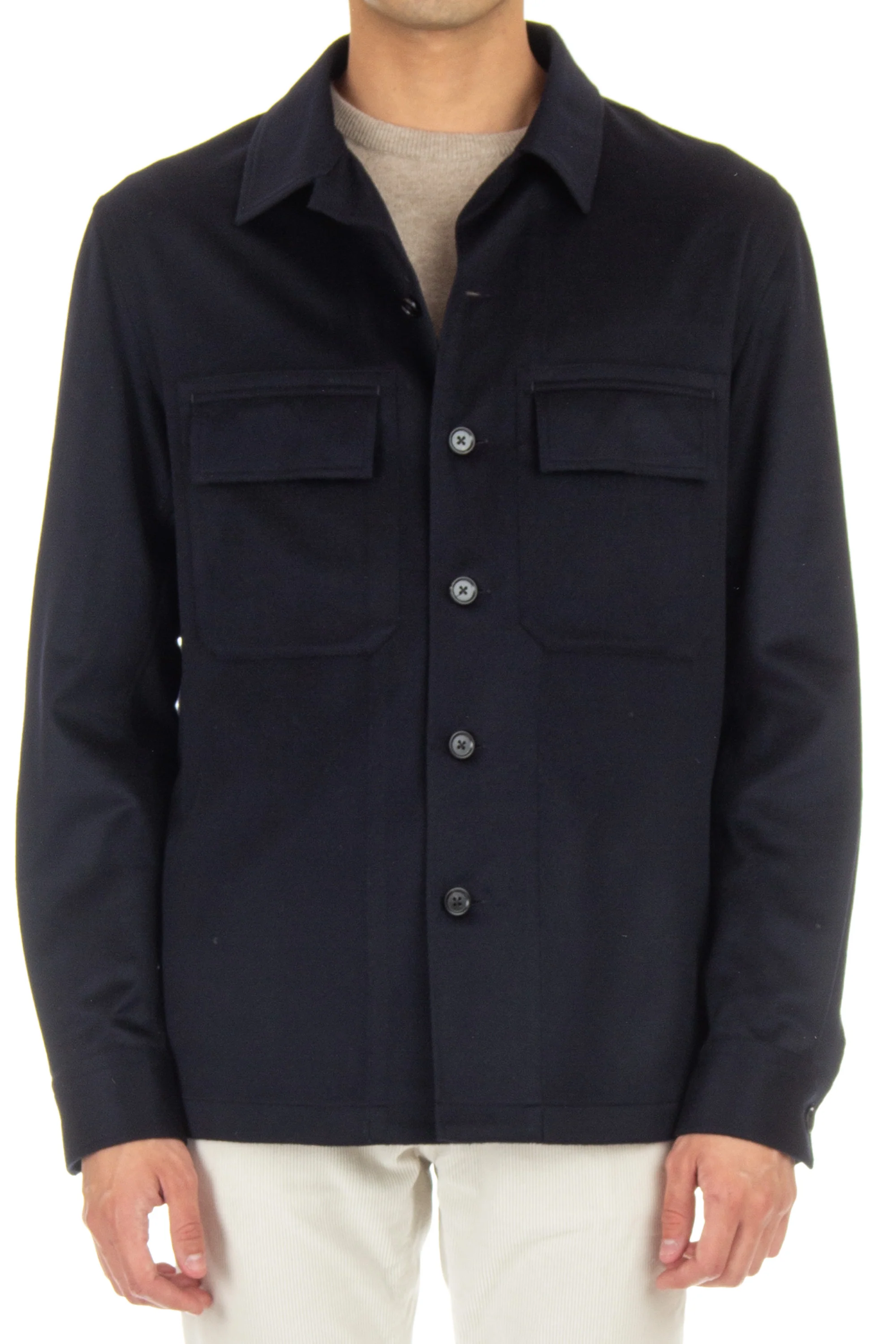 Zegna Sophisticated Overcoat for Men - FW23 Collection - Image 6