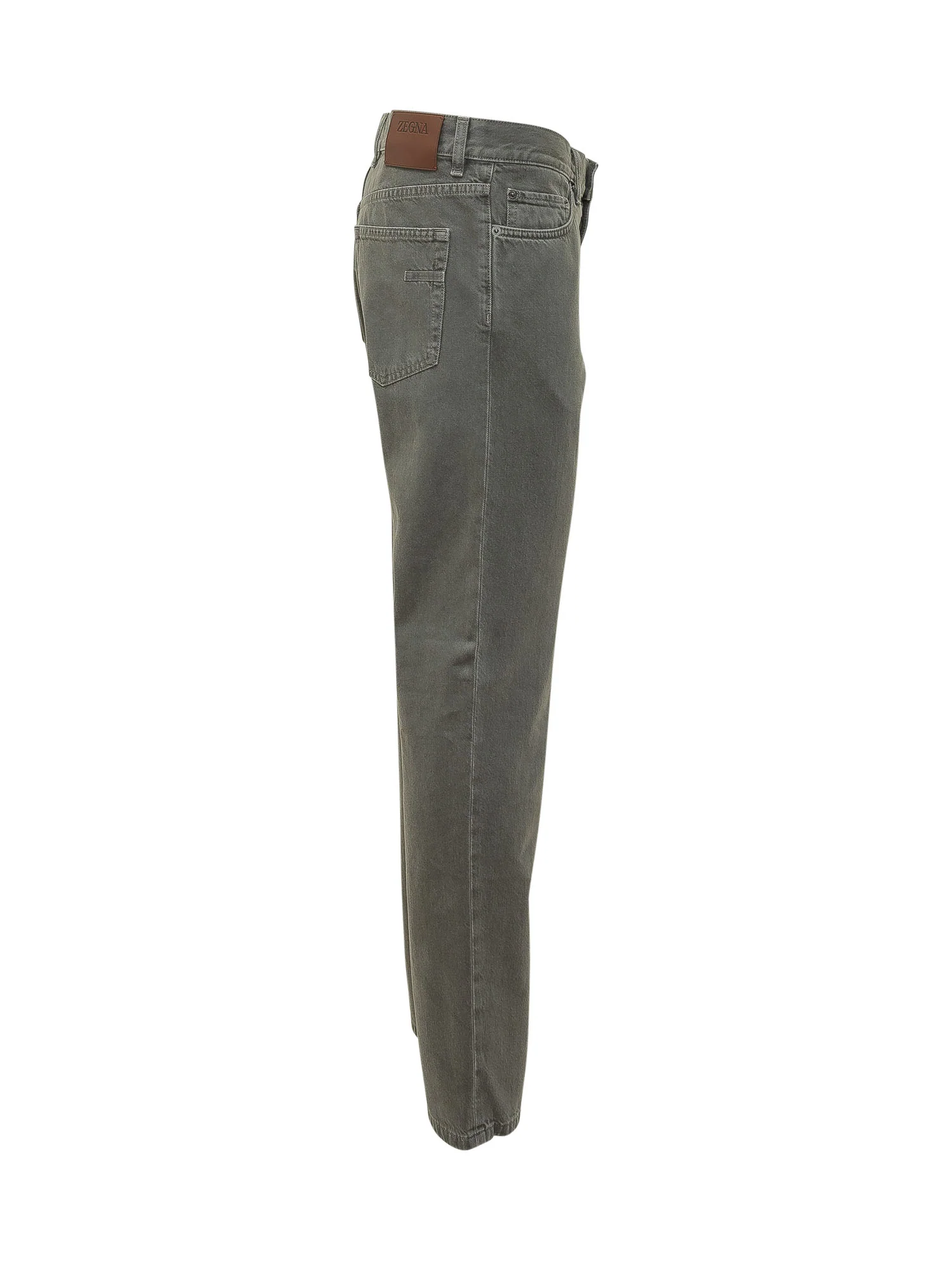 Zegna Straight Leg Five Pocket Trousers - Image 3