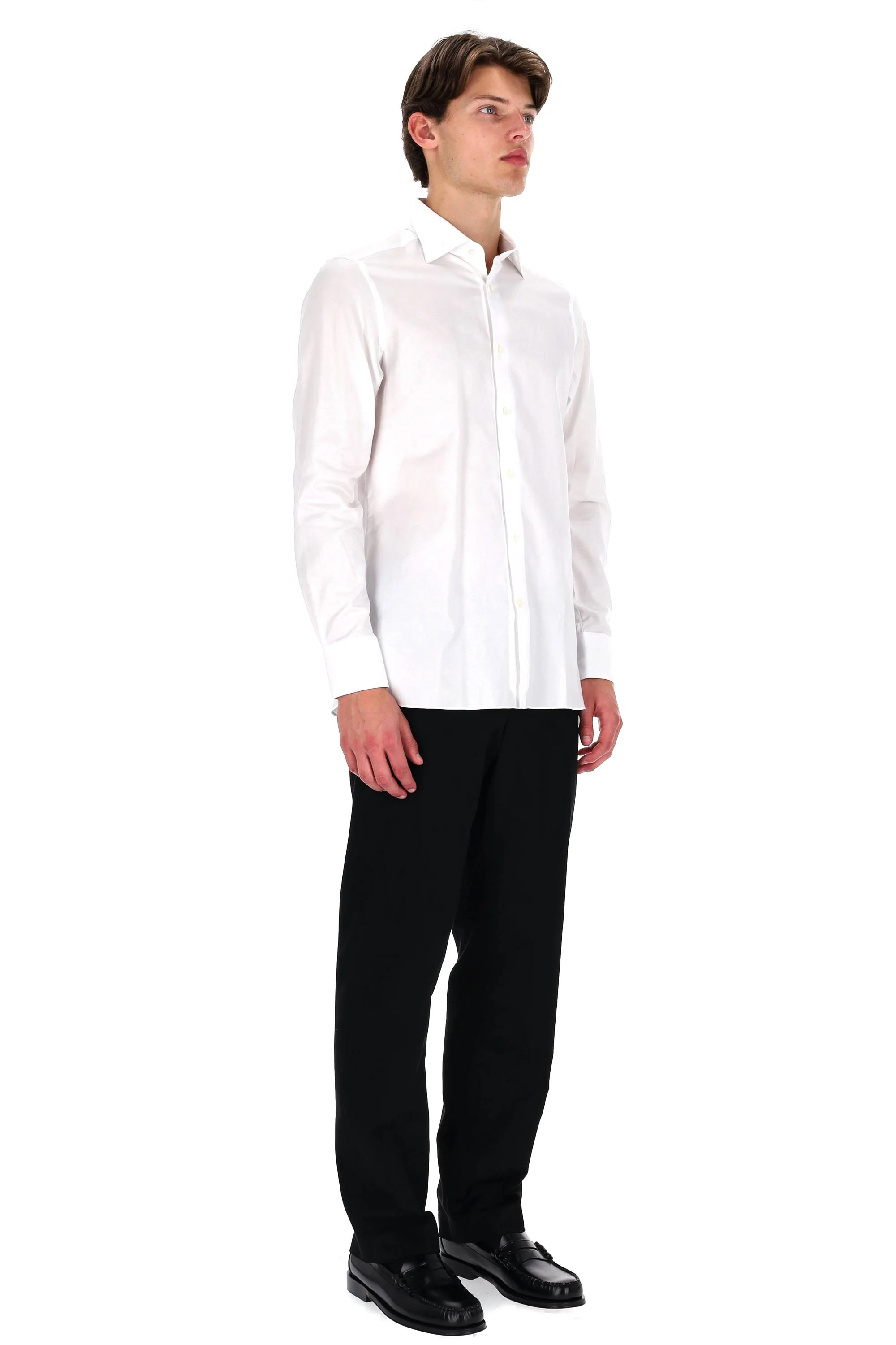 Zegna Stylish Button-Up Shirt for Him - FW25 Collection - Image 3