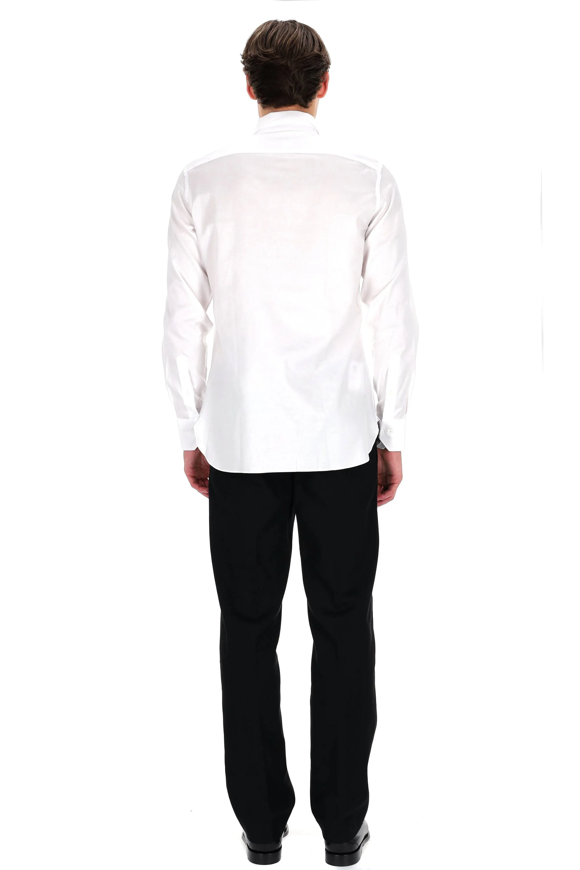 Zegna Stylish Button-Up Shirt for Him - FW25 Collection - Image 4
