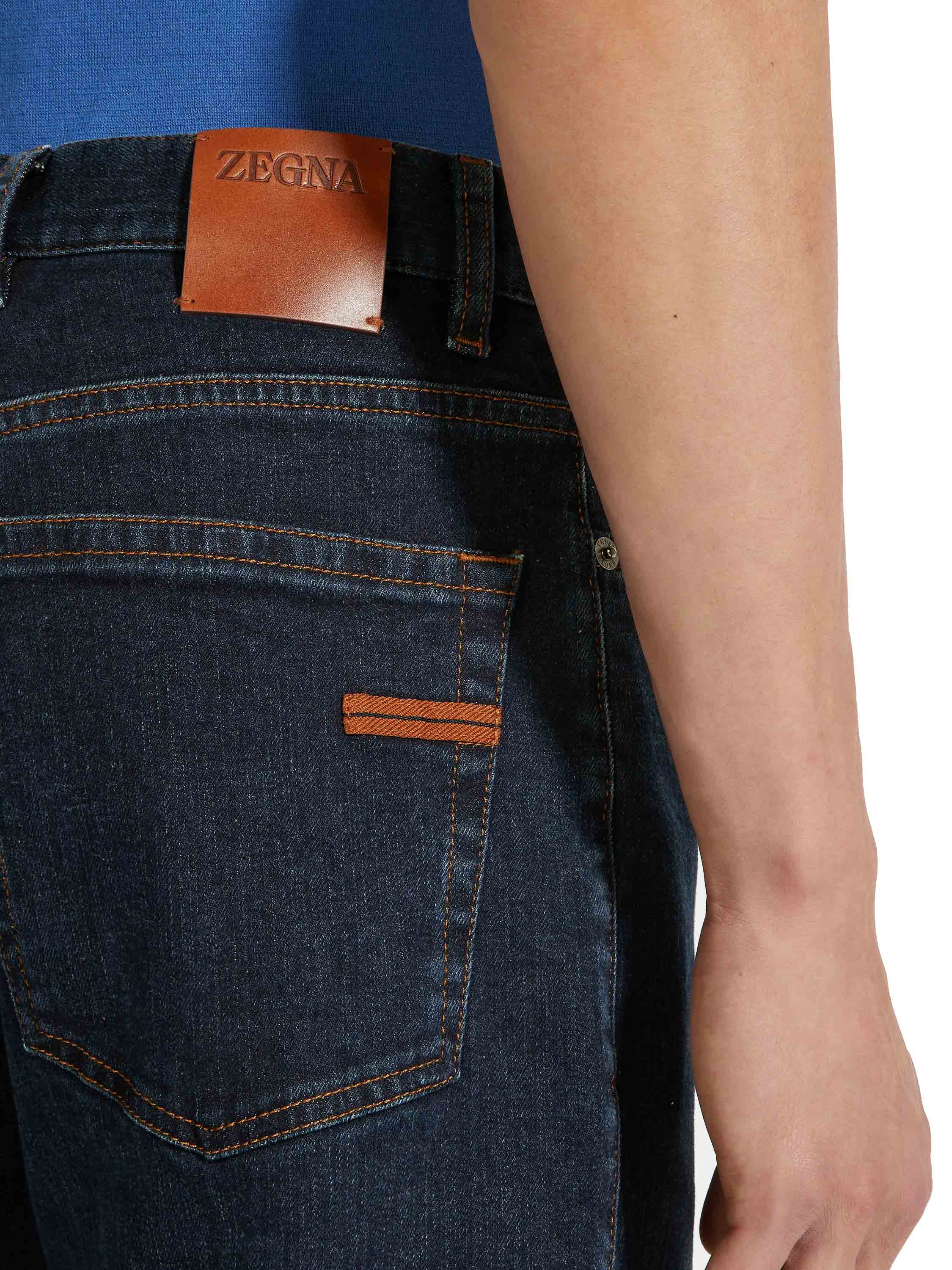 Zegna Stylish Denim Jeans for Men - Image 5