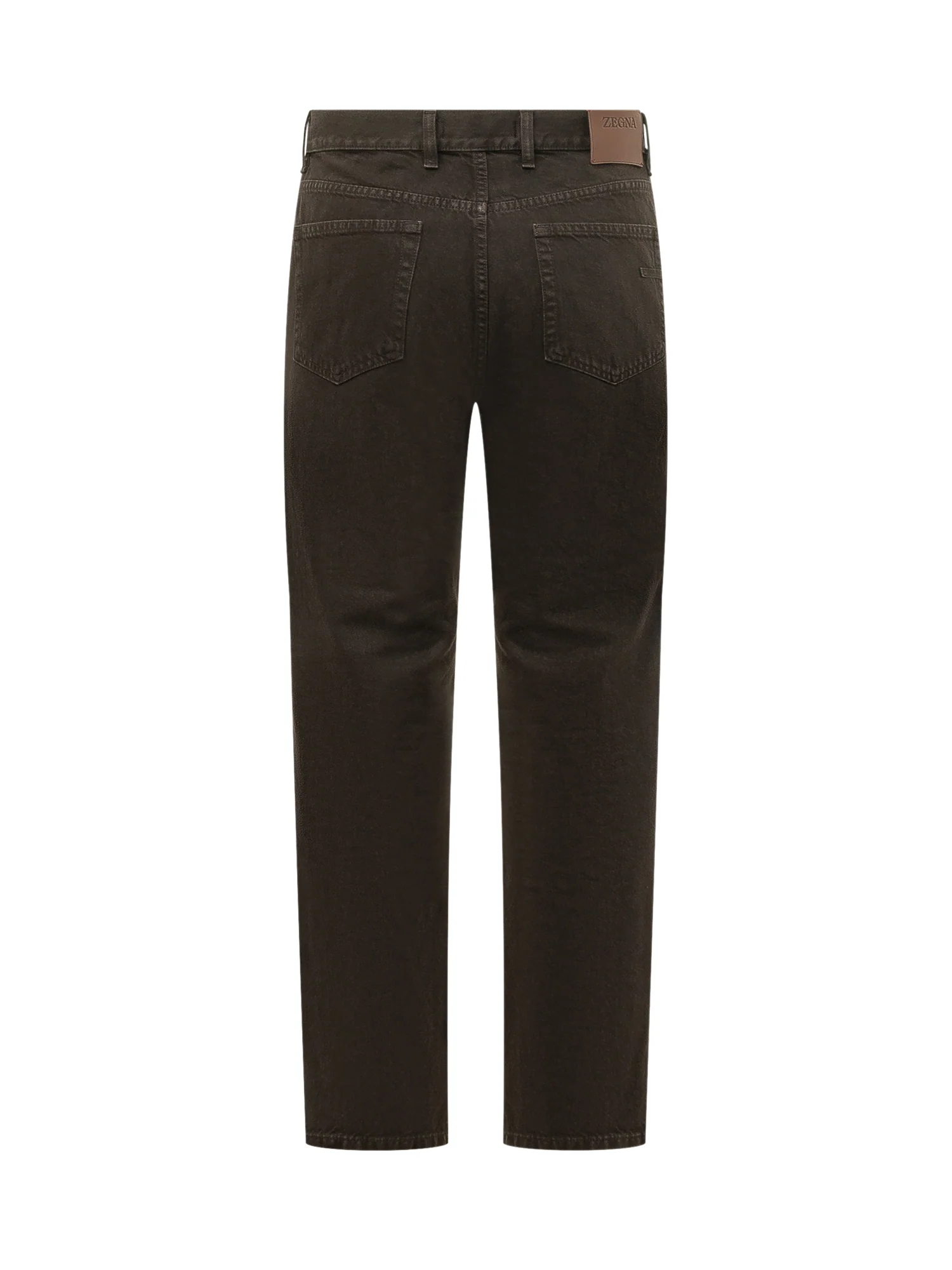 Zegna Stylish Tailored Pants with Five Pockets for Men - Image 2