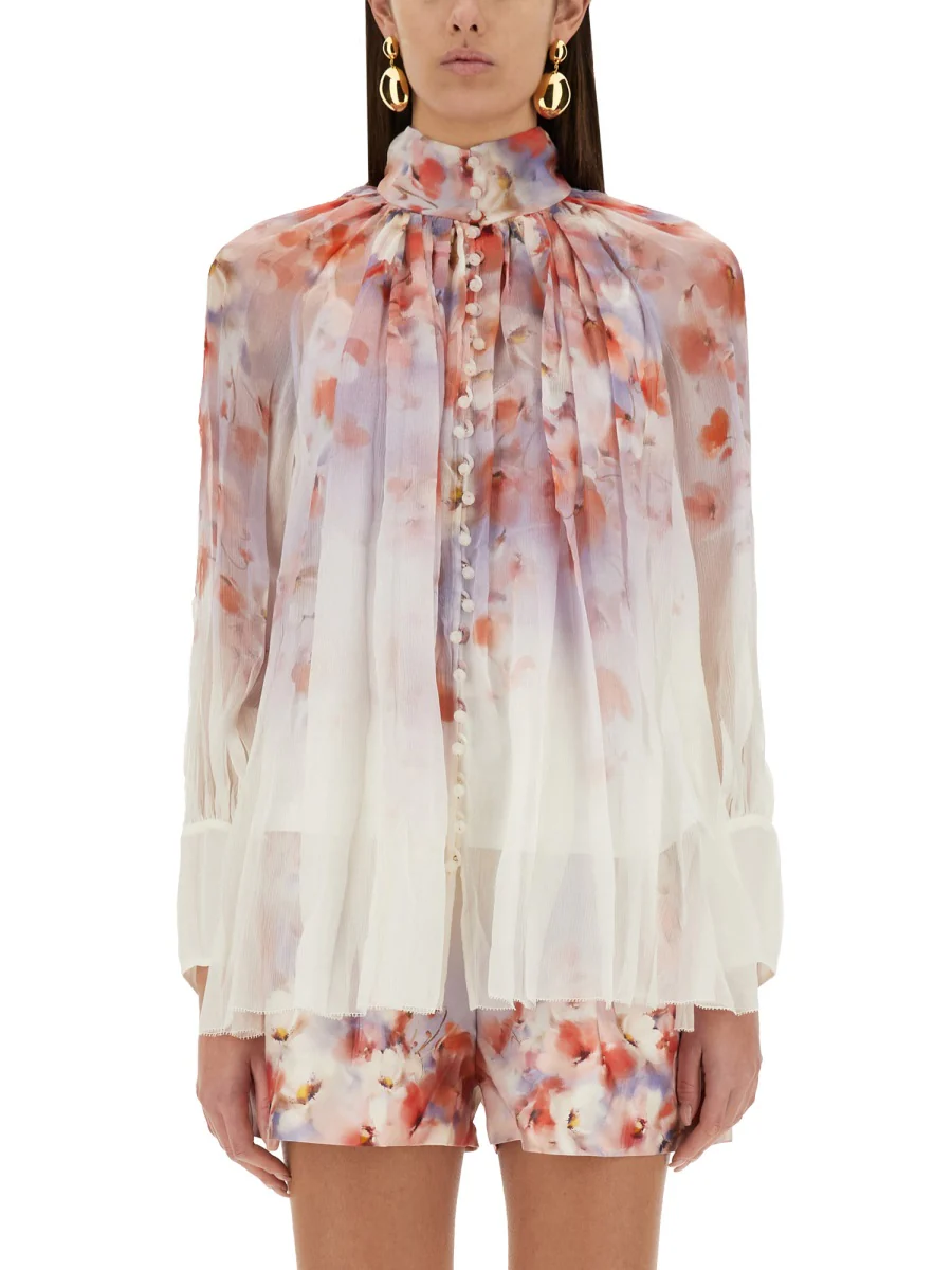 ZIMMERMANN Crush Smock Blouse - Image 6
