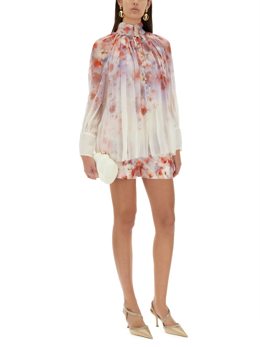 ZIMMERMANN Crush Smock Blouse - Image 7
